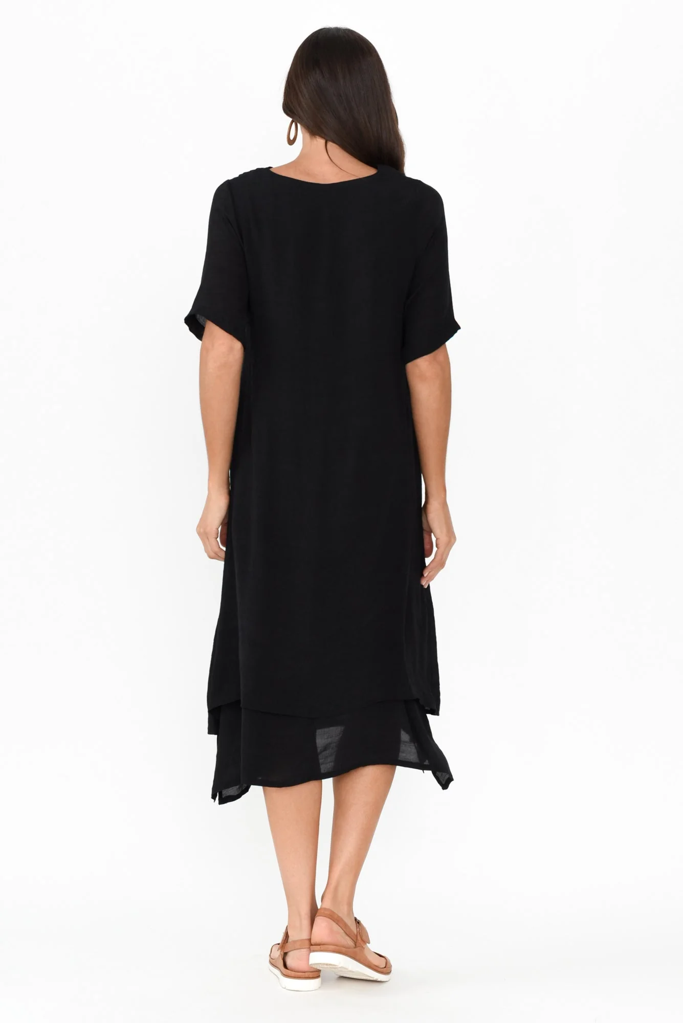 Nala Black Layers Dress - Image 5