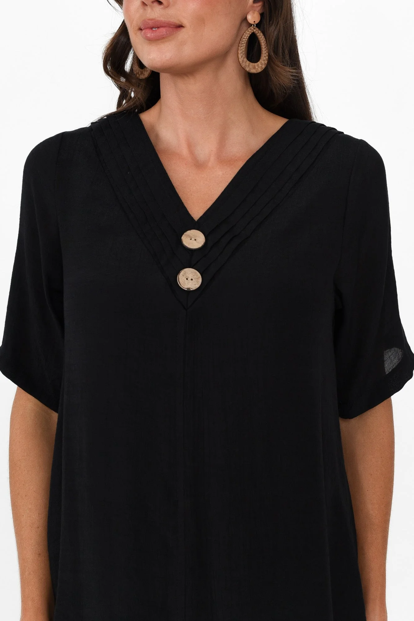 Nala Black Layers Dress - Image 6