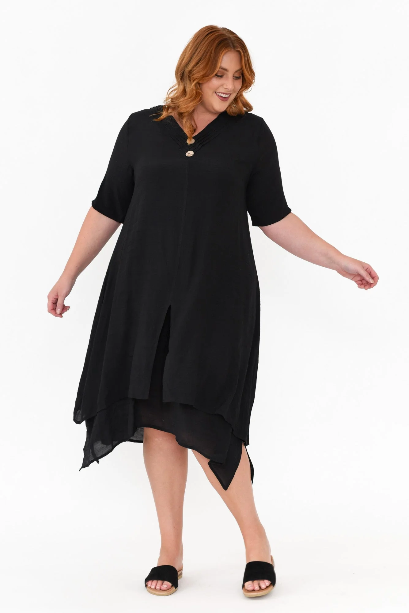 Nala Black Layers Dress - Image 8