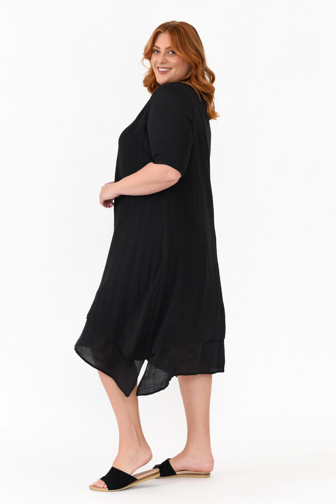 Nala Black Layers Dress - Image 9