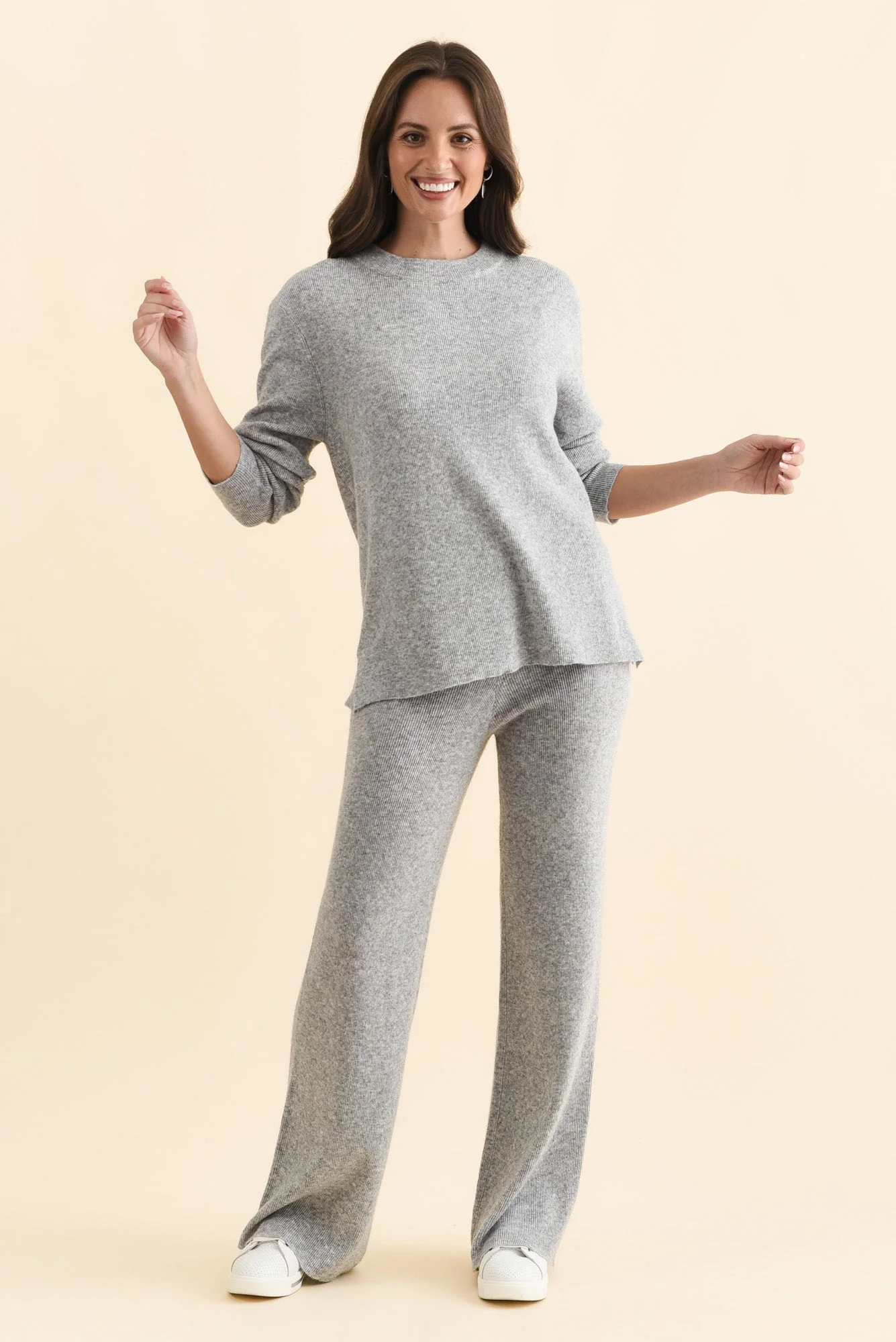 Nash Grey Knit Pants - Image 6