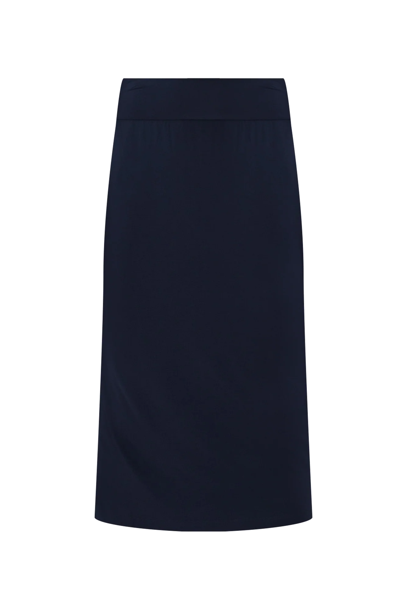 Navy Bamboo Maxi Tube Skirt - Image 7