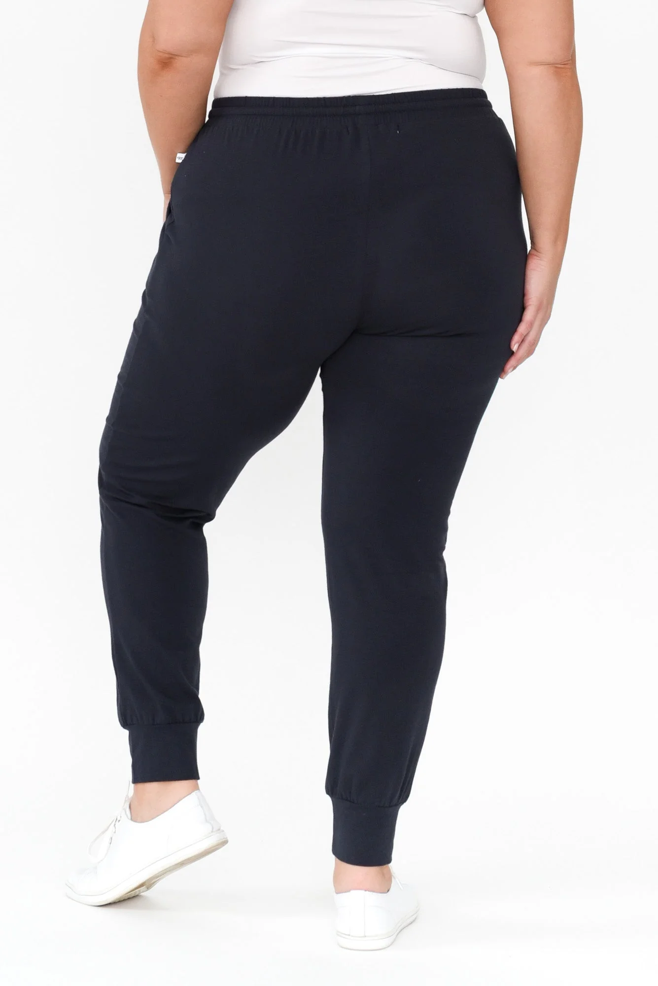 Navy Cotton Everyday Tie Sweatpants - Image 11
