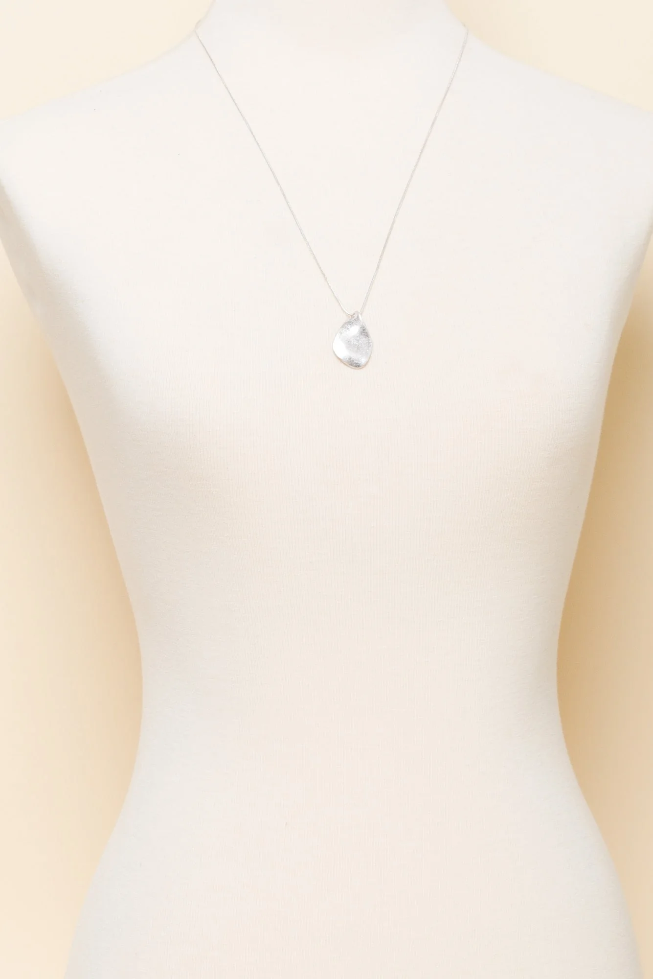 Nebula Silver Pendant Necklace - Image 2
