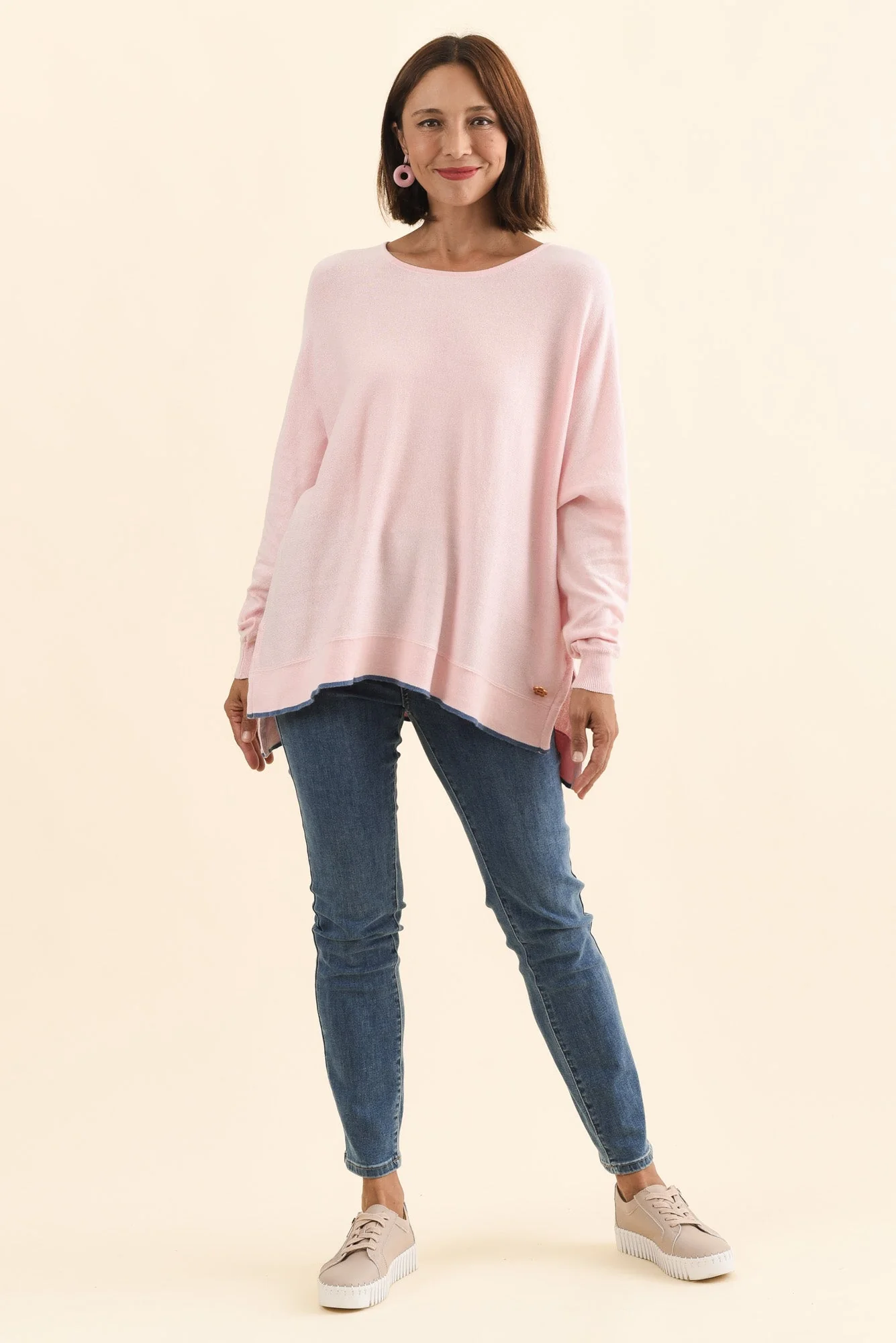 Nick Blush Organic Cotton Knit Jumper - Image 6