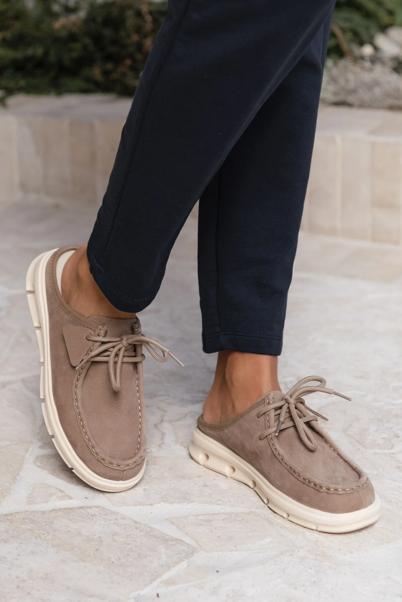Opex Brown Leather Mule - Image 2