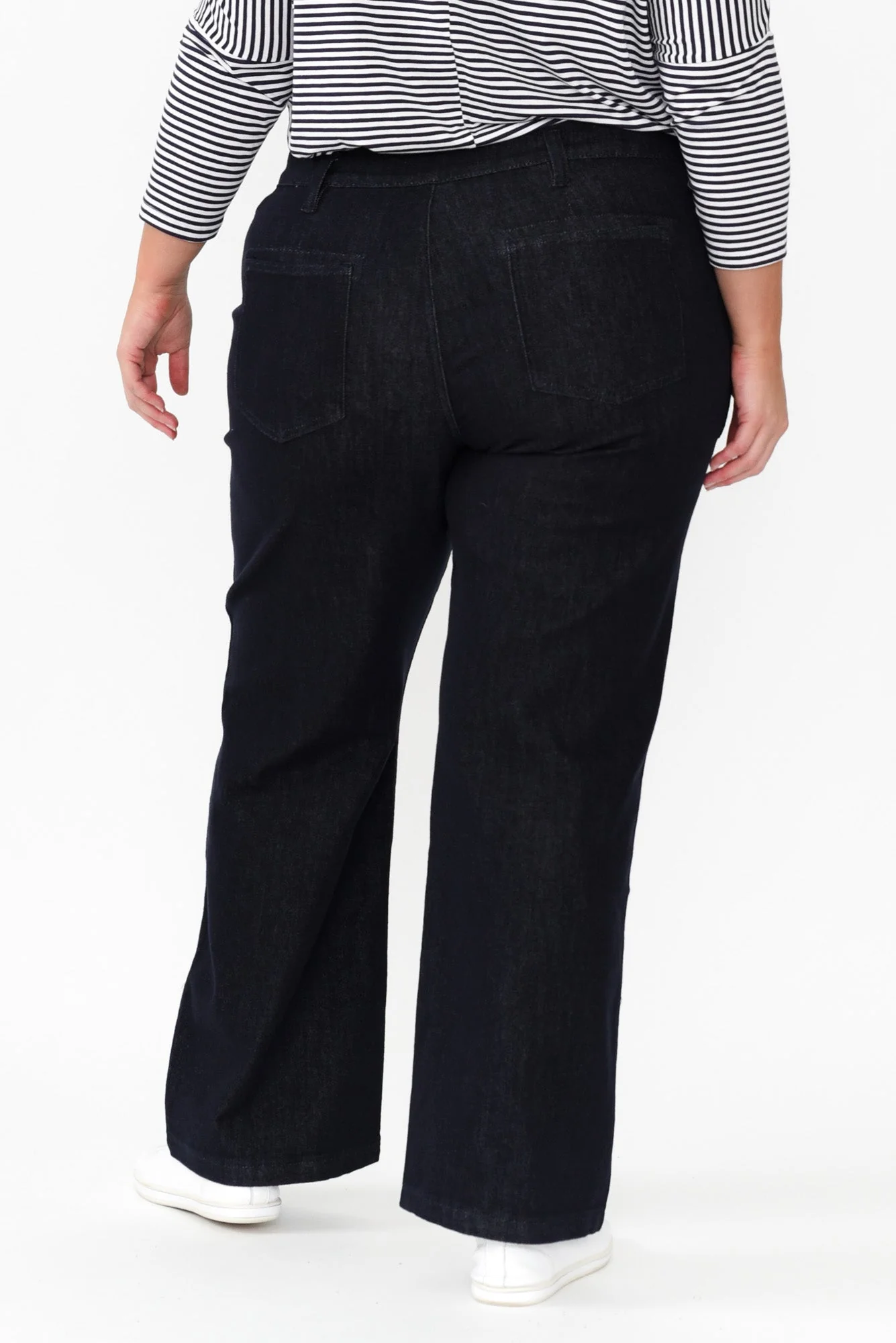 Orwell Dark Blue Straight Leg Jeans - Image 11