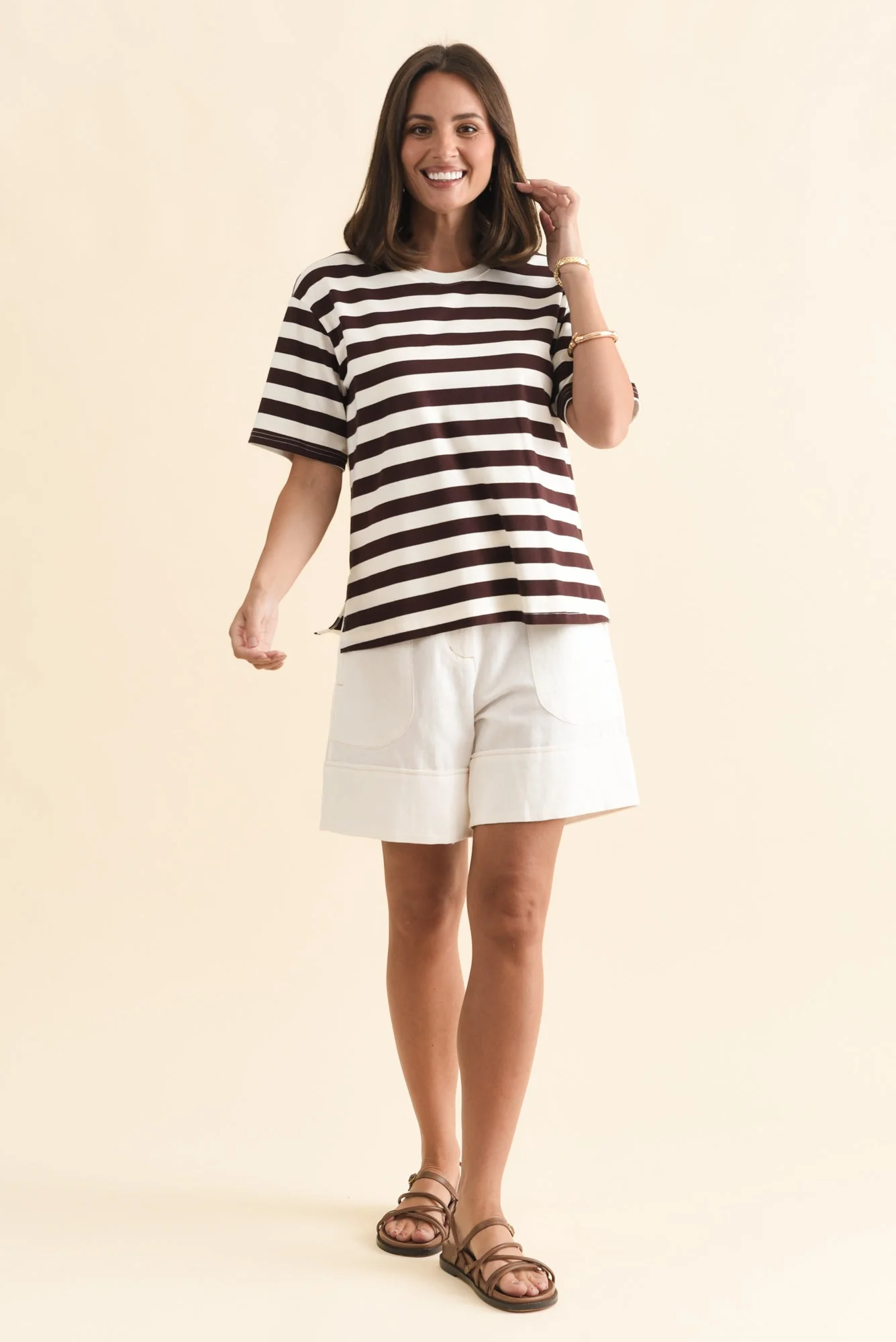 Oskar Ivory Bermuda Shorts - Image 6