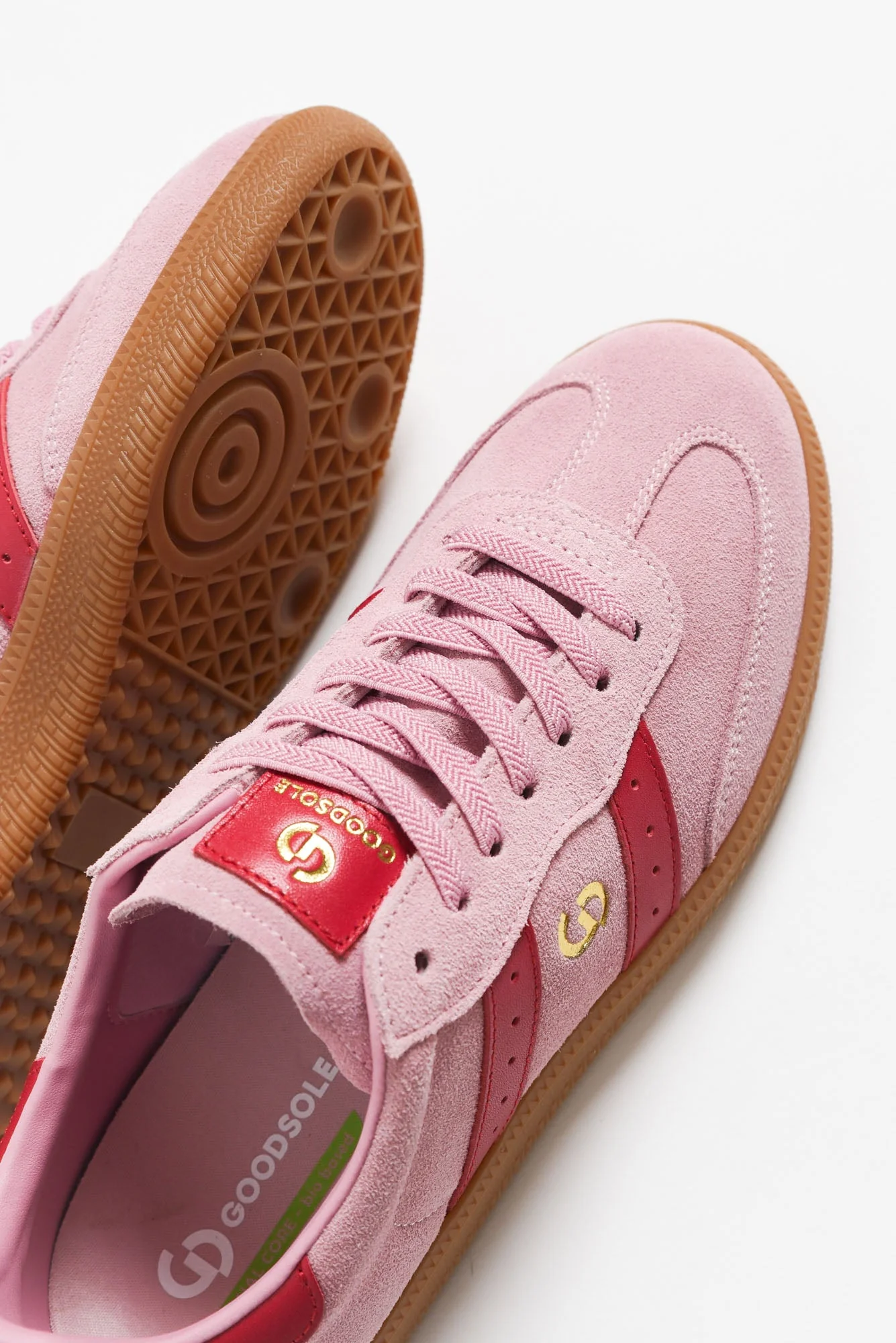 Parallel Pink Contrast Suede Sneaker - Image 8