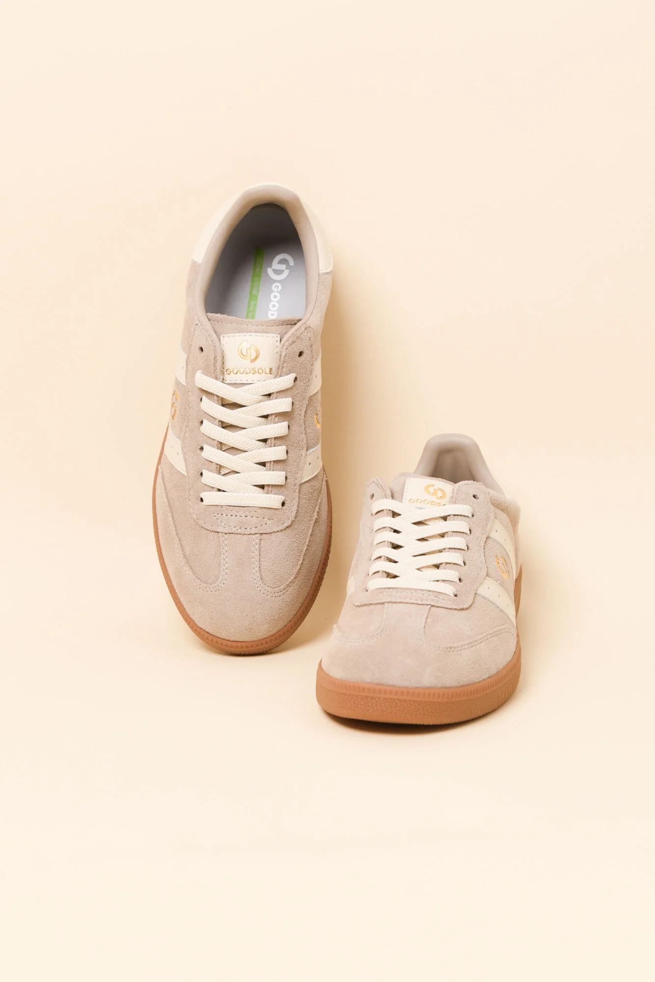 Parallel Taupe Contrast Suede Sneaker - Image 2