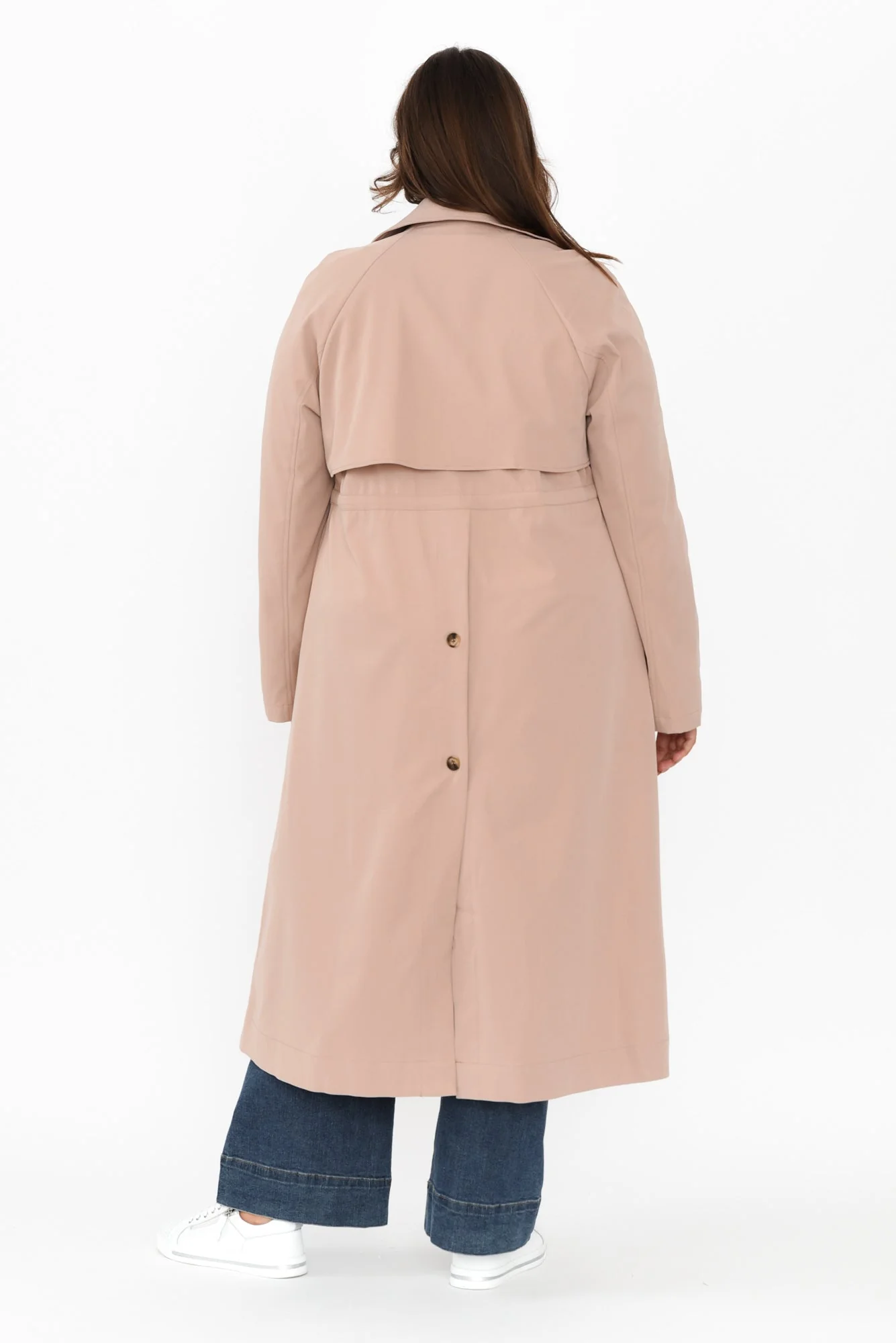 Parker Beige Tie Coat - Image 10