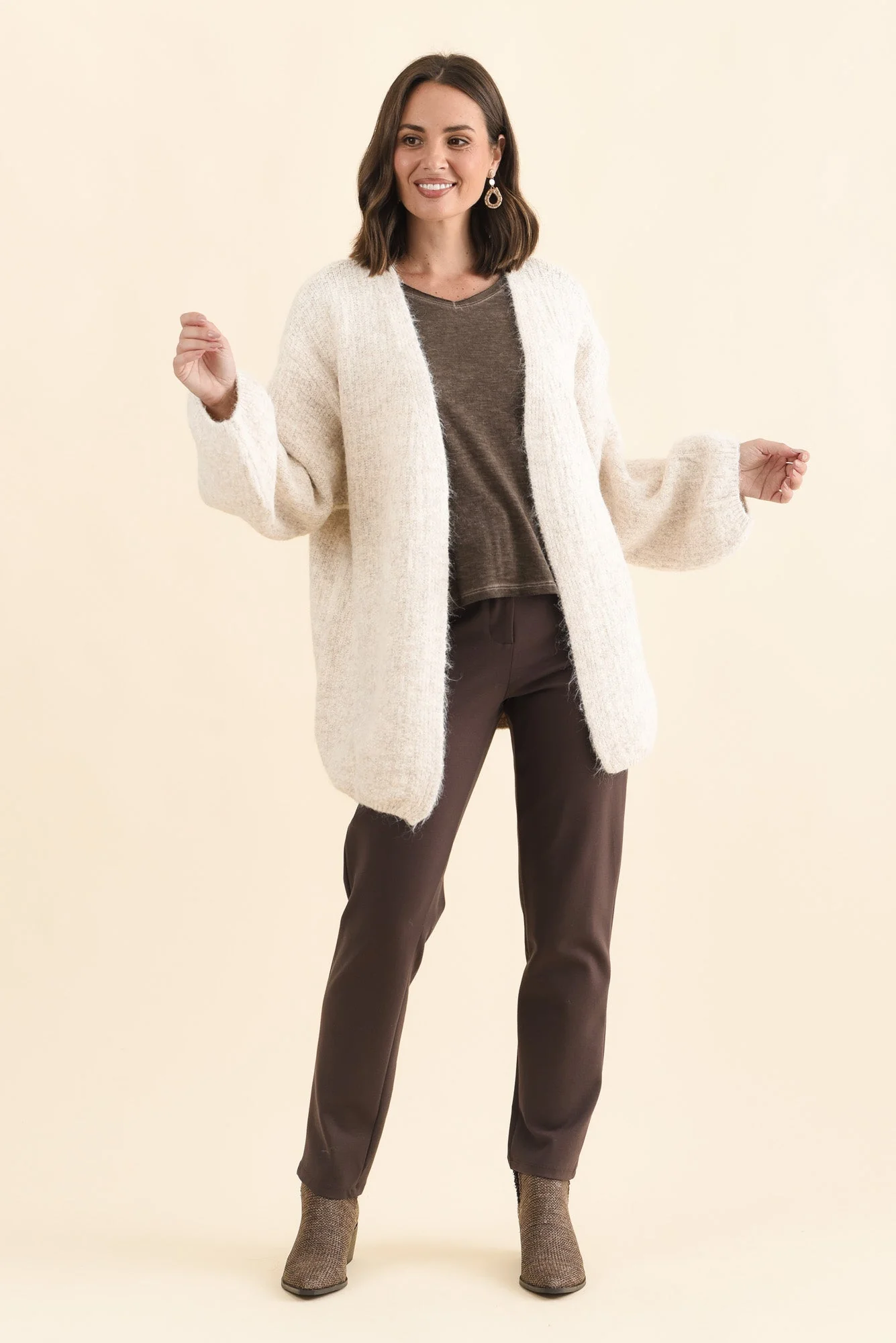 Pearson Natural Knit Cardigan - Image 2