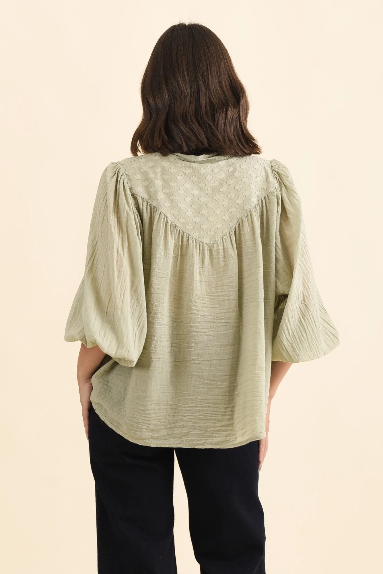 Randy Sage Cotton Blouse - Image 4