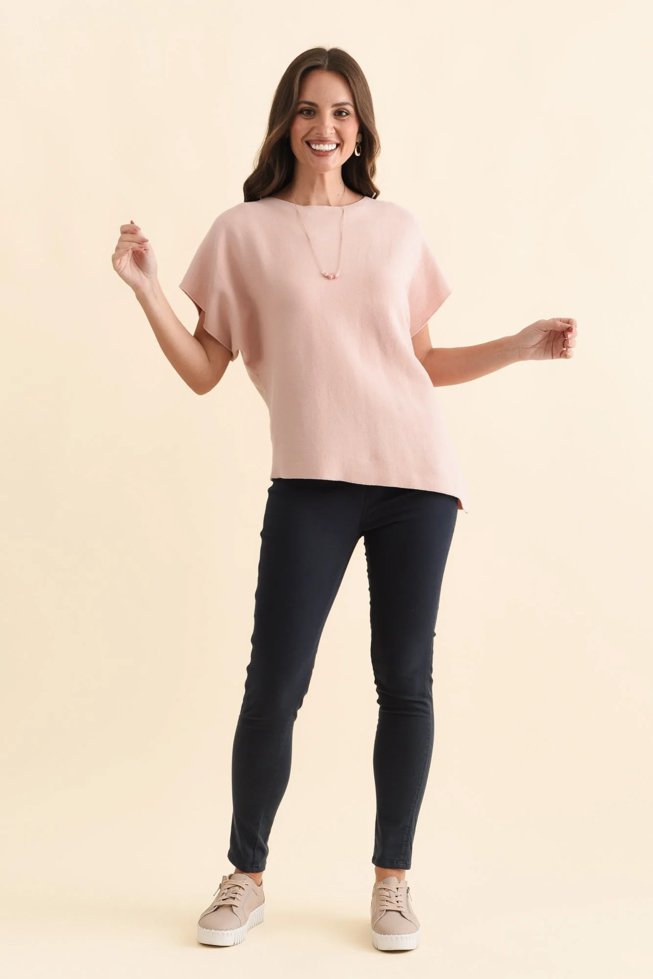 Reed Navy Stretch Cotton Pants - Image 7