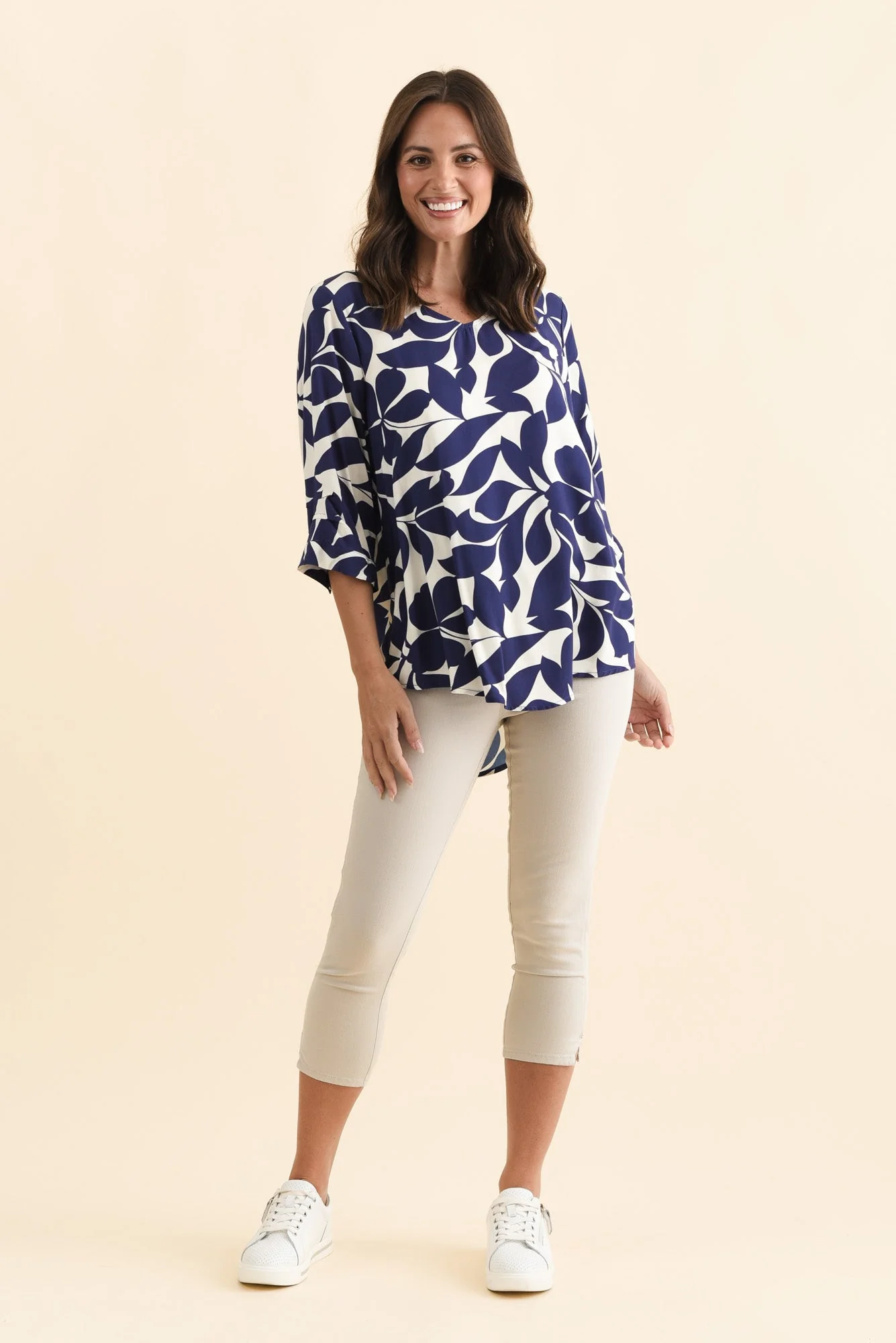 Reed Stone Stretch Cotton Capri Pants - Image 7