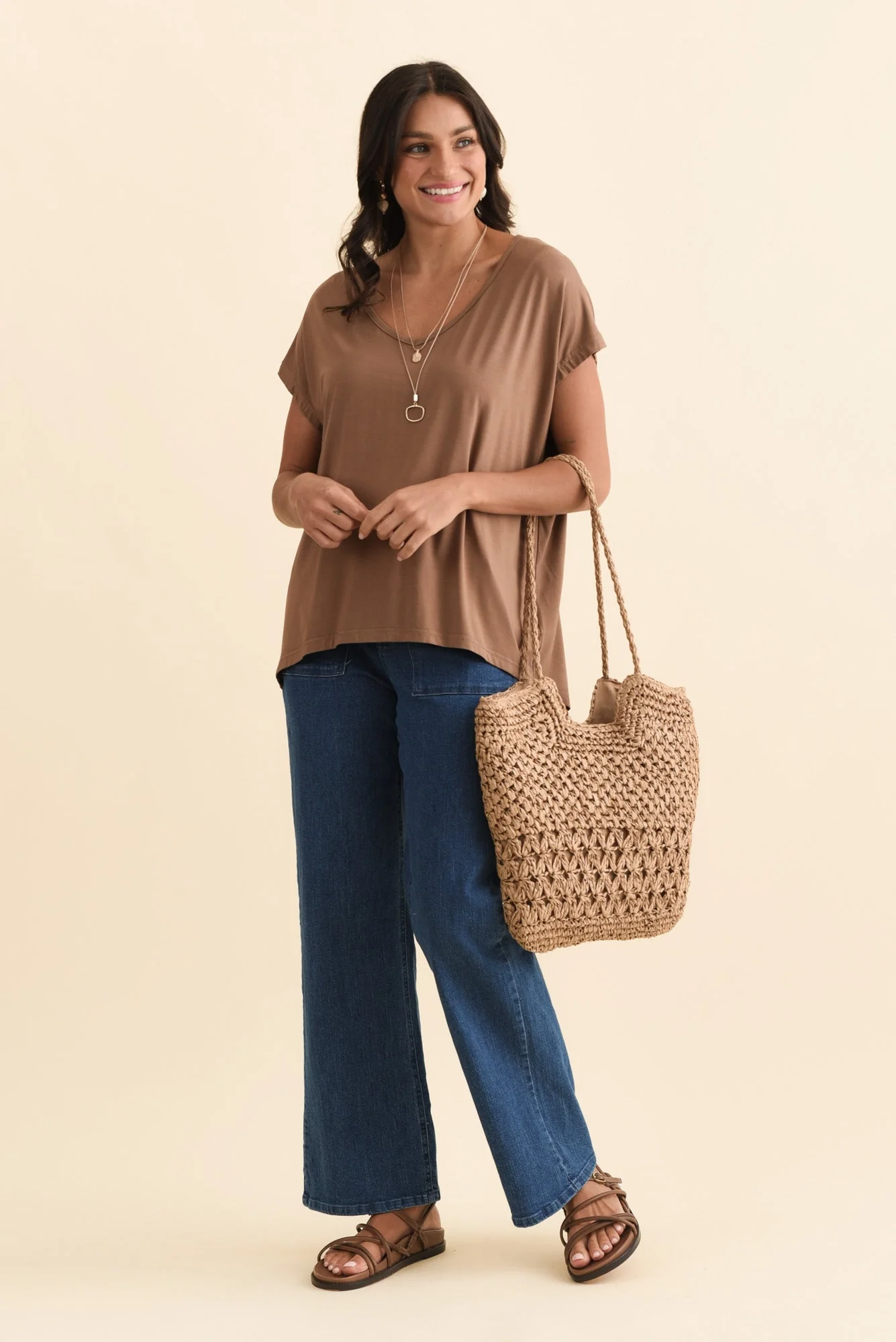 Relax Blue Straight Leg Jeans - Image 2