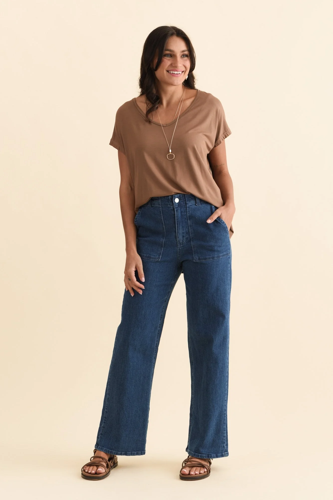 Relax Blue Straight Leg Jeans - Image 6