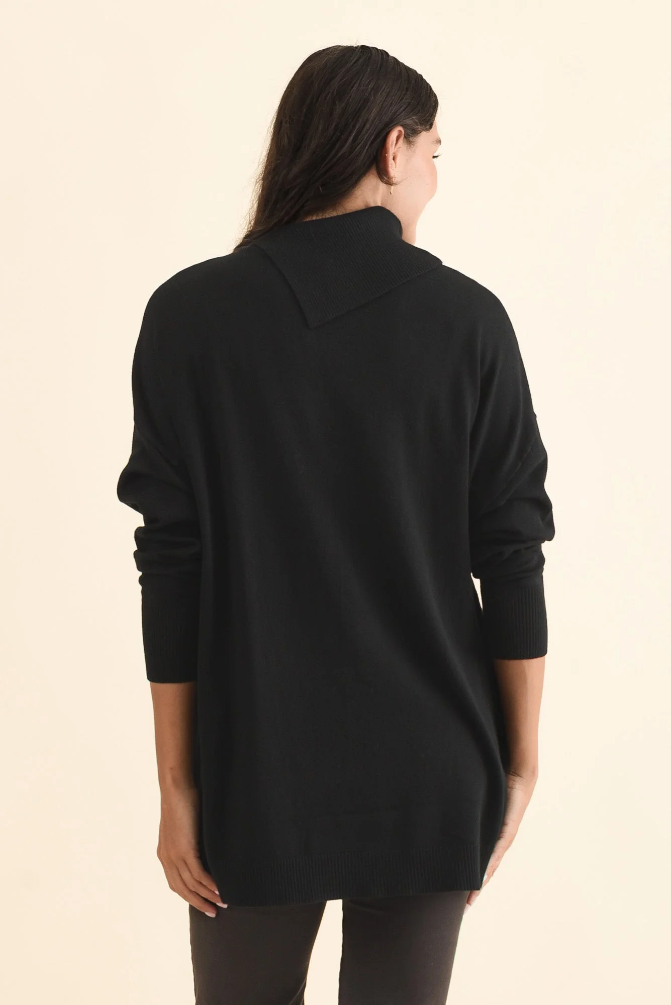 Renfrey Black Knit Sweater - Image 4