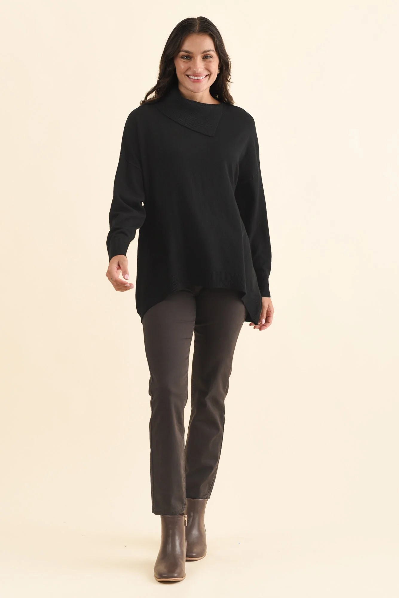 Renfrey Black Knit Sweater - Image 6