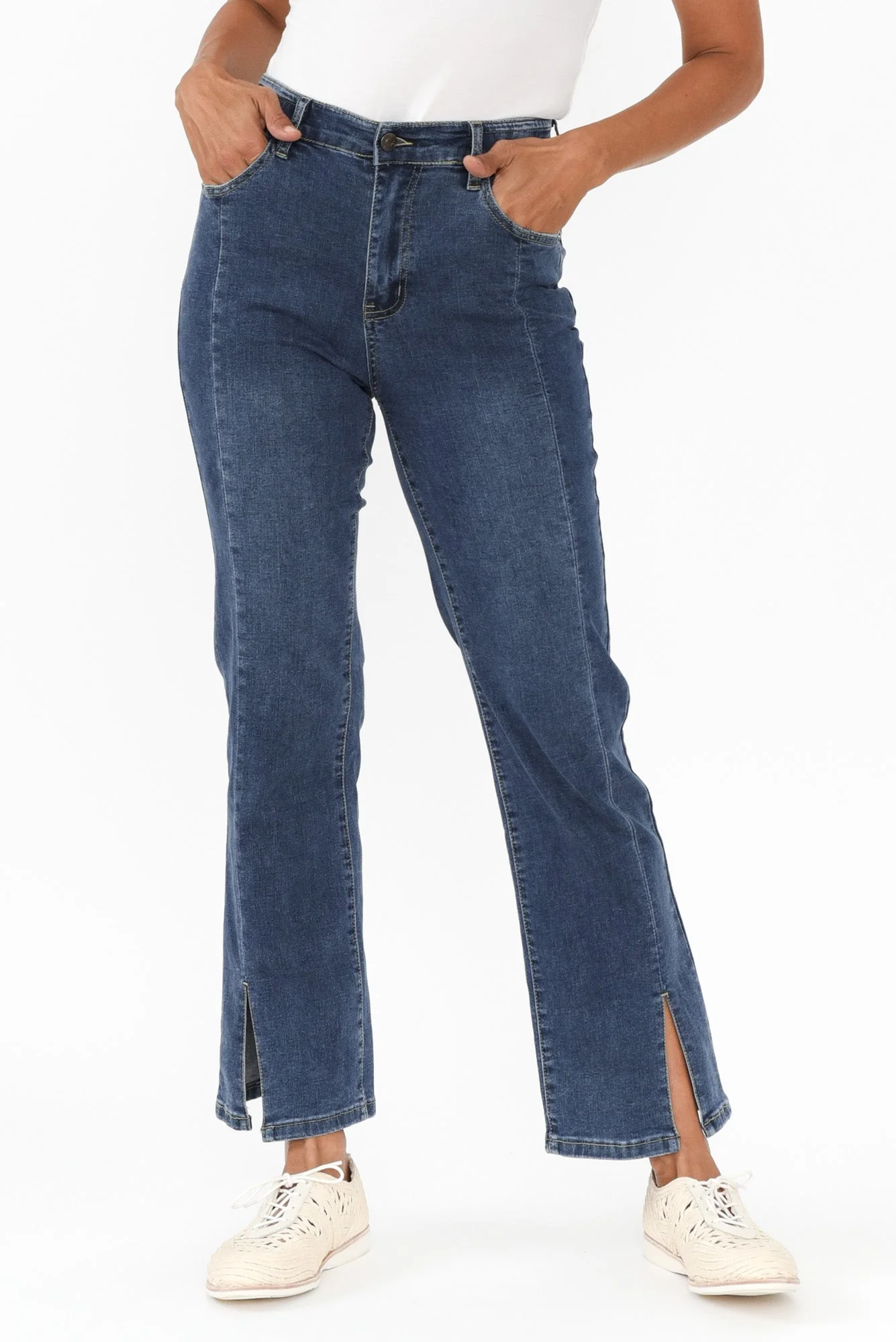 Republic Blue Wide Leg Jeans - Image 8