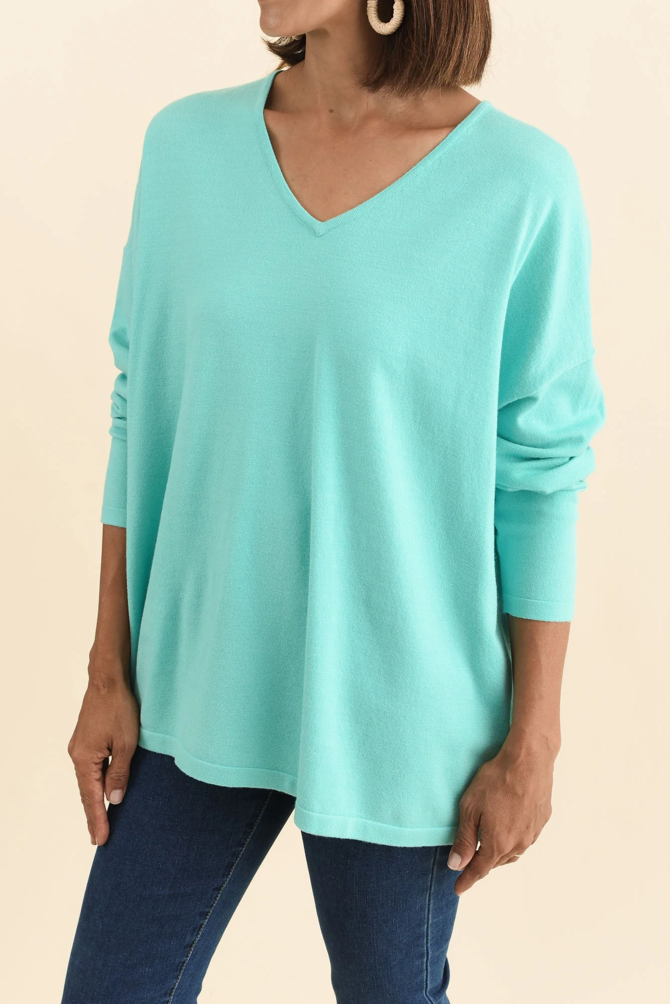 Ronnie Aqua Knit Jumper - Image 5