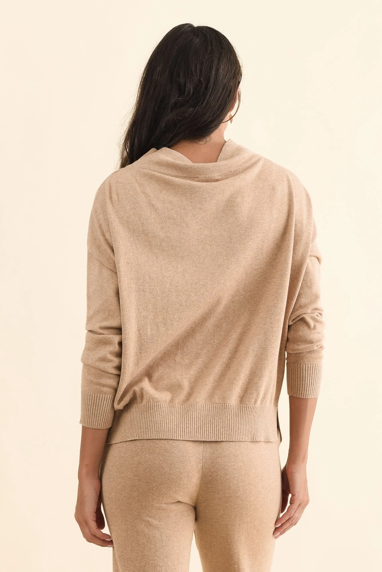 Rowan Cream Cotton Cashmere Knit Jumper - Image 4