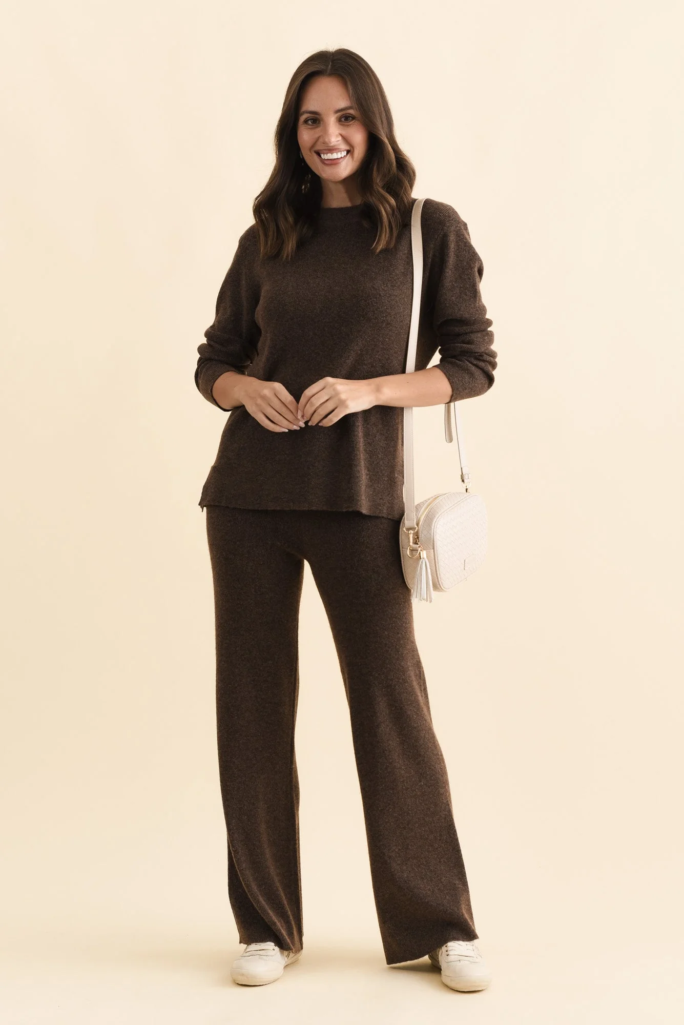 Ruby Chocolate Knit Jumper - Image 3