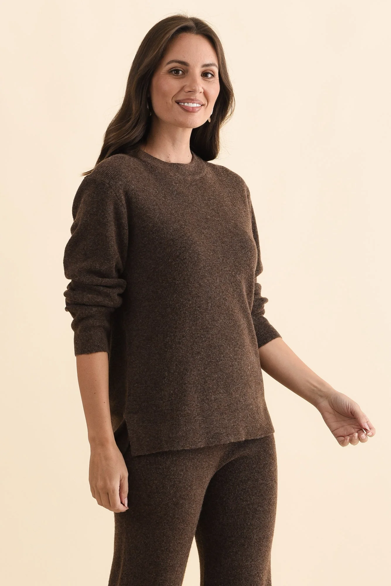 Ruby Chocolate Knit Jumper - Image 4