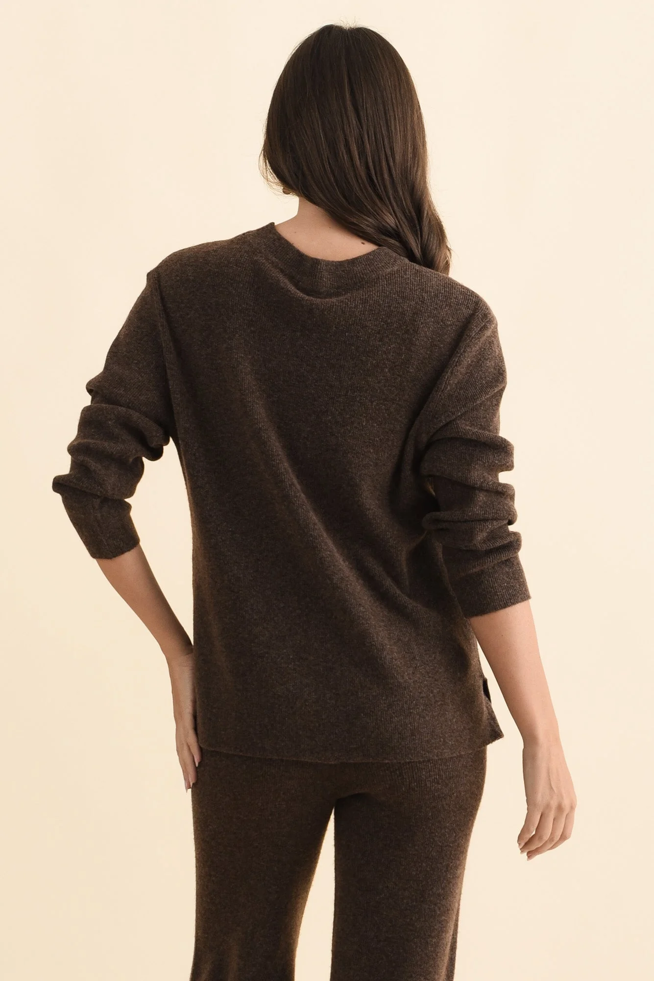 Ruby Chocolate Knit Jumper - Image 5