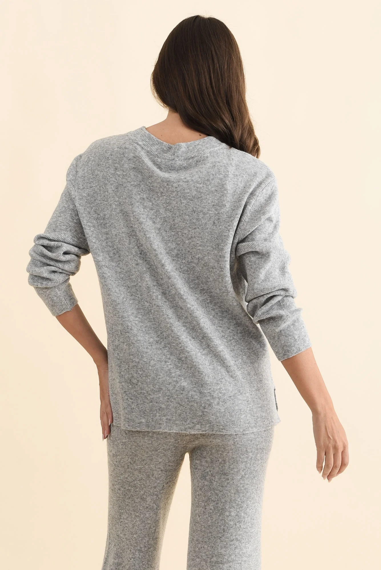 Ruby Grey Knit Jumper - Image 4