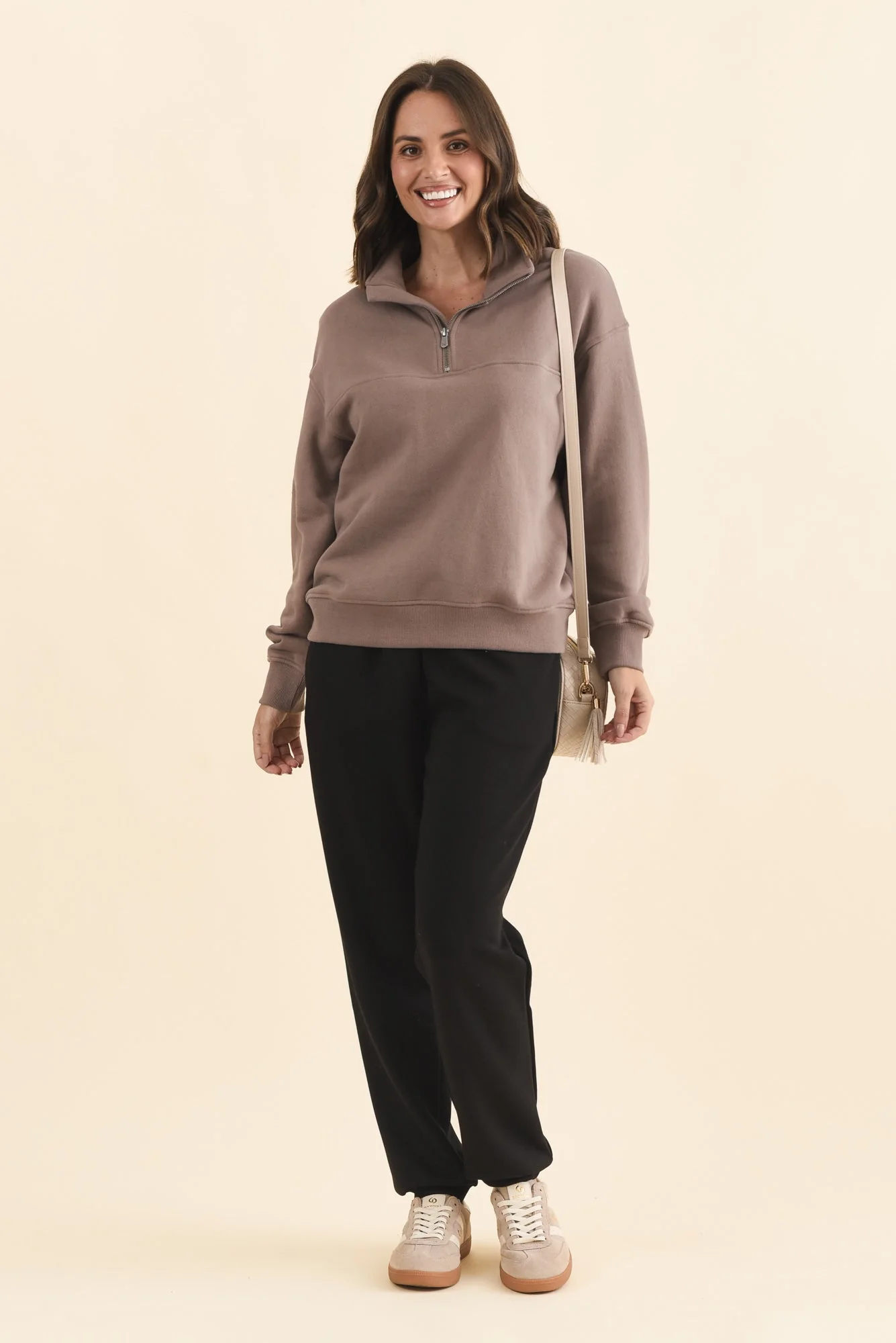 Sabi Black Relaxed Sweatpants - Image 2