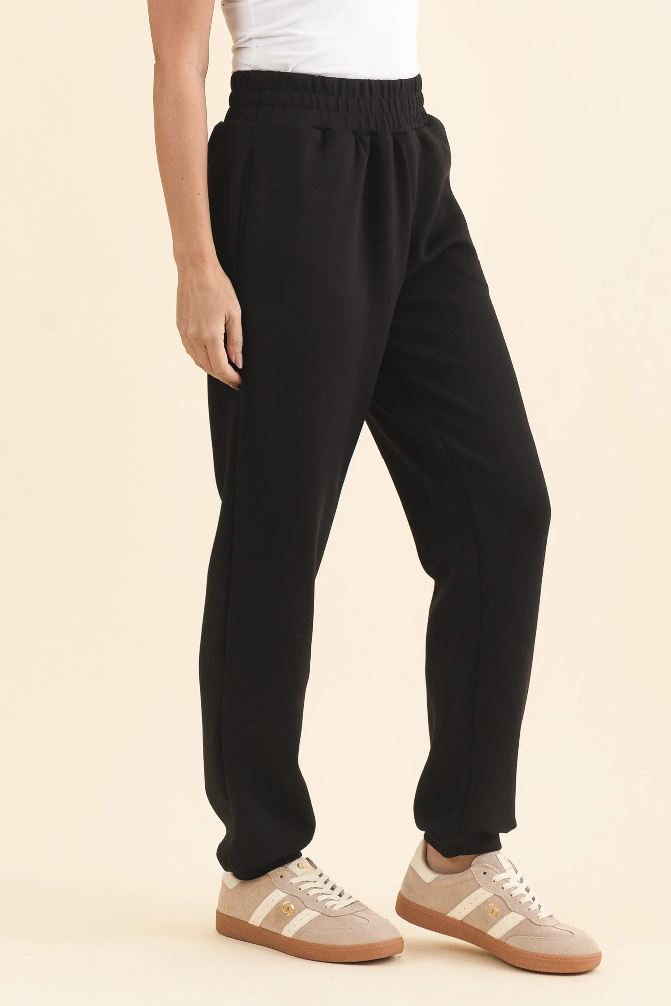 Sabi Black Relaxed Sweatpants - Image 3