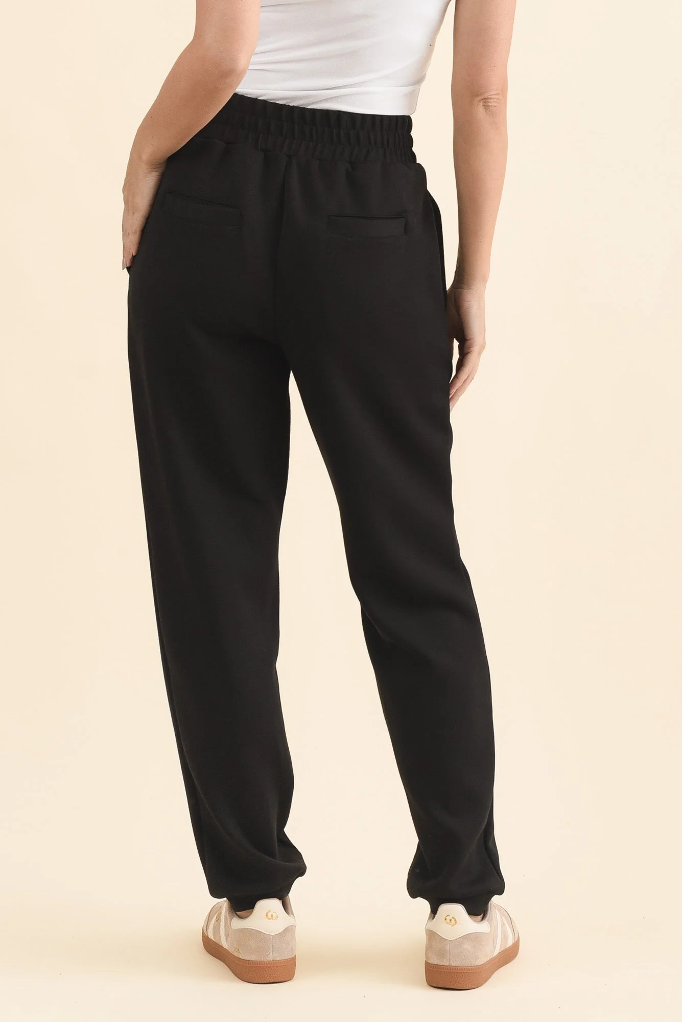 Sabi Black Relaxed Sweatpants - Image 4