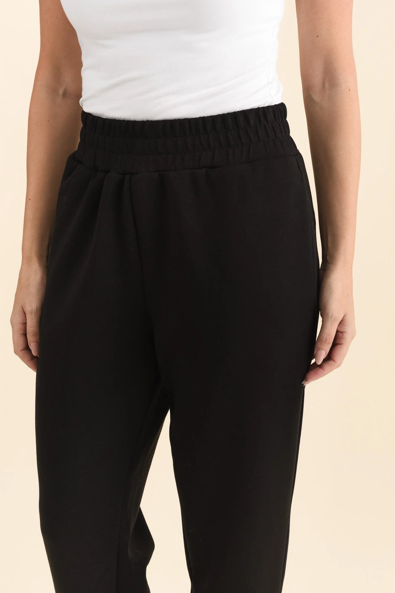 Sabi Black Relaxed Sweatpants - Image 5