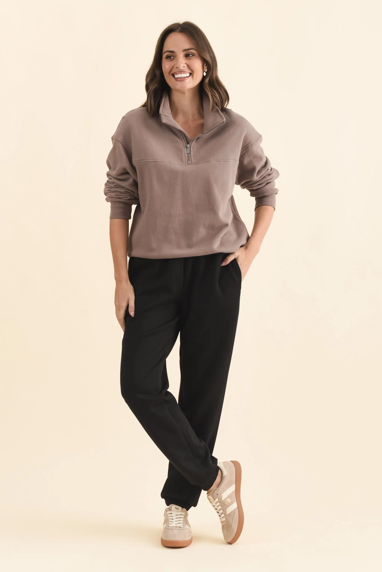 Sabi Black Relaxed Sweatpants - Image 6