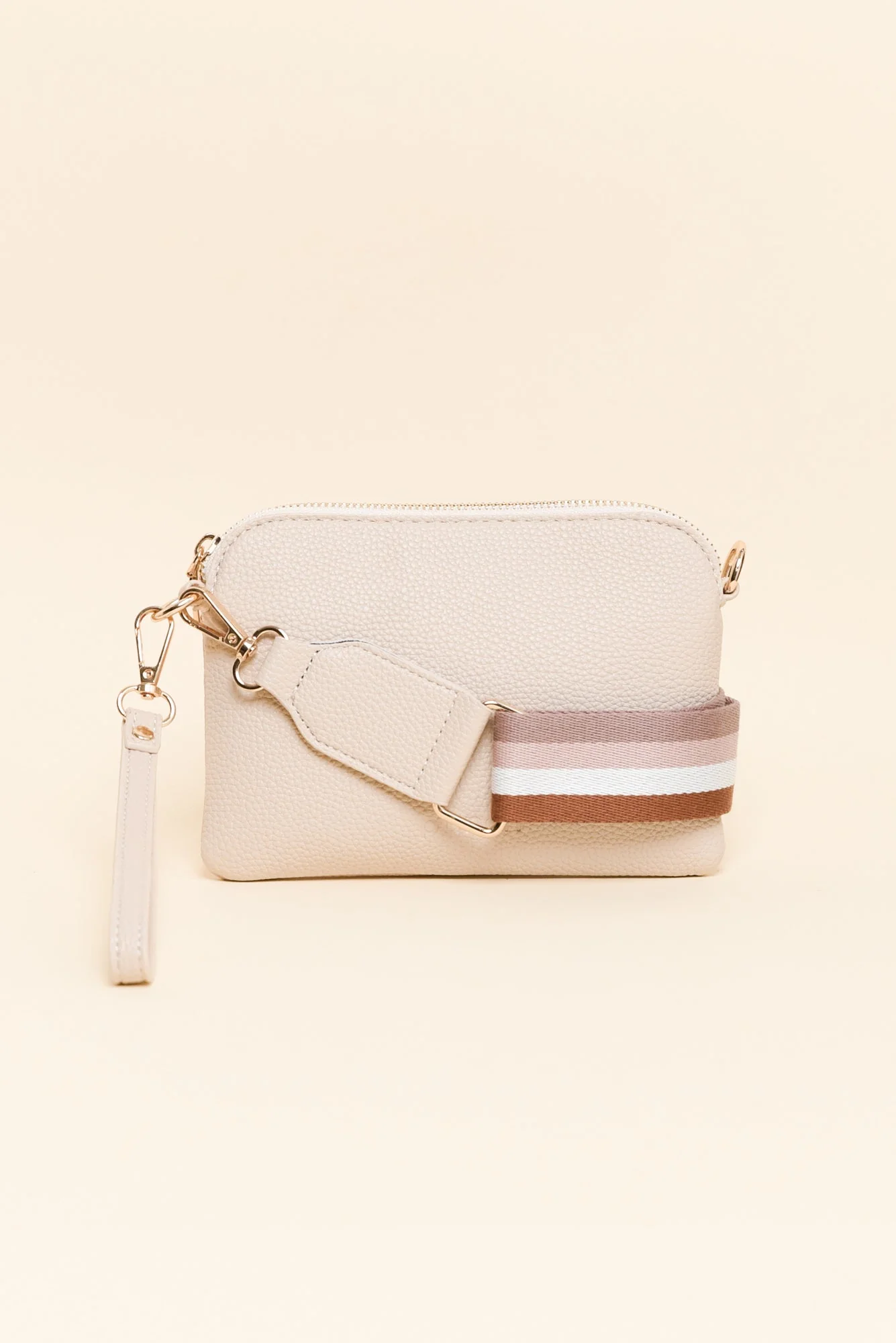 Sally Nude Mini Crossbody Bag - Image 2