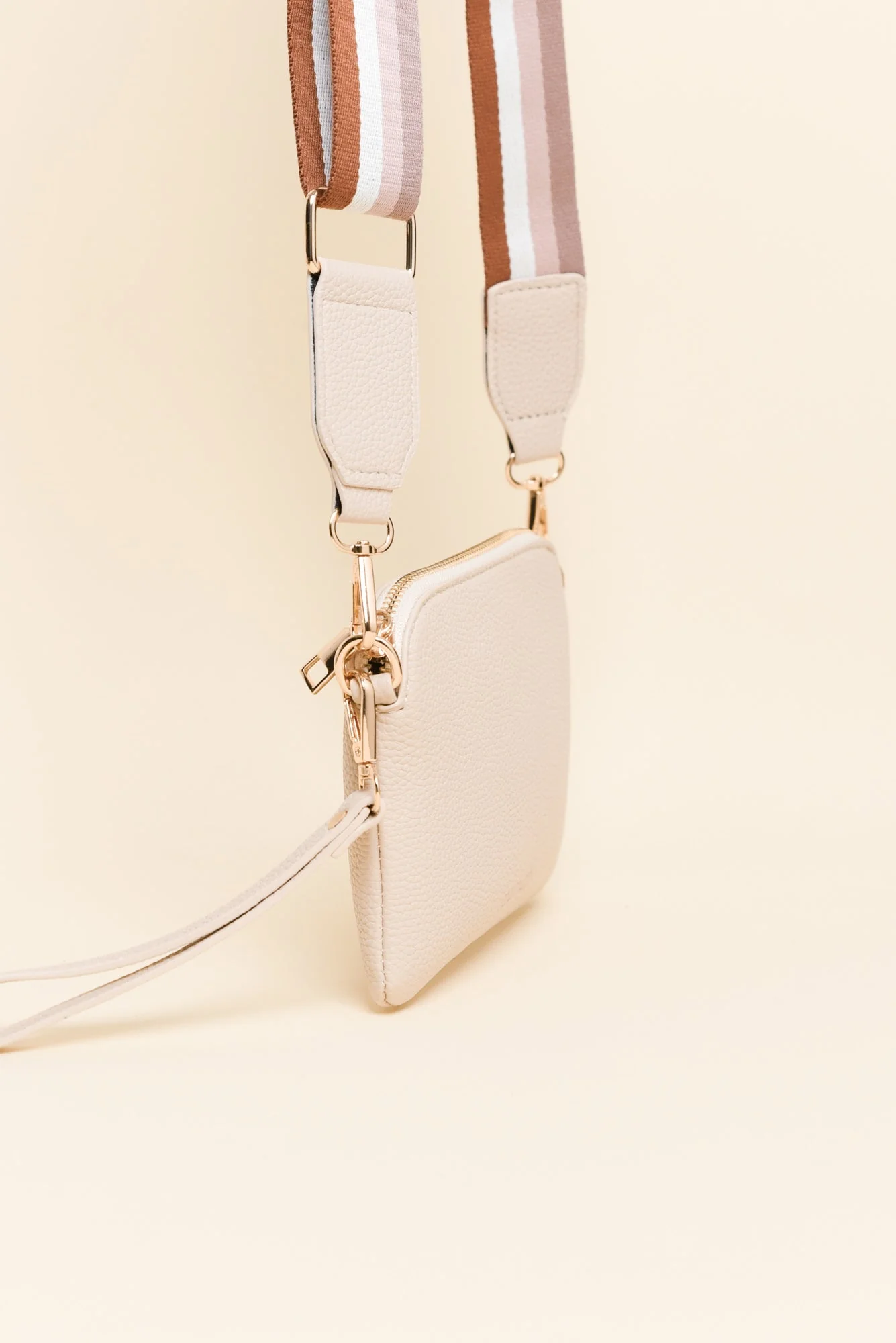Sally Nude Mini Crossbody Bag - Image 3