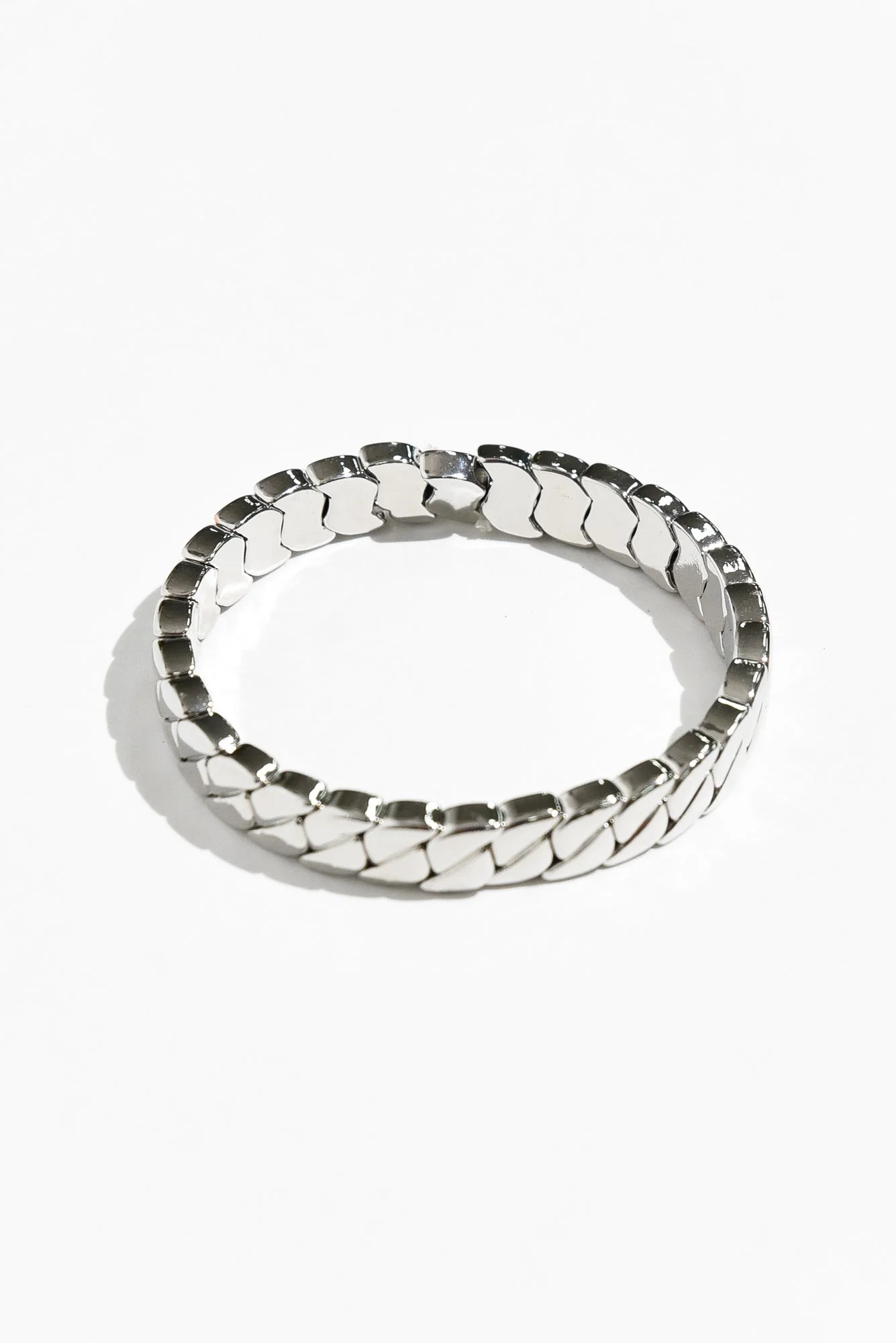 Sayla Silver Rope Bracelet - Image 2