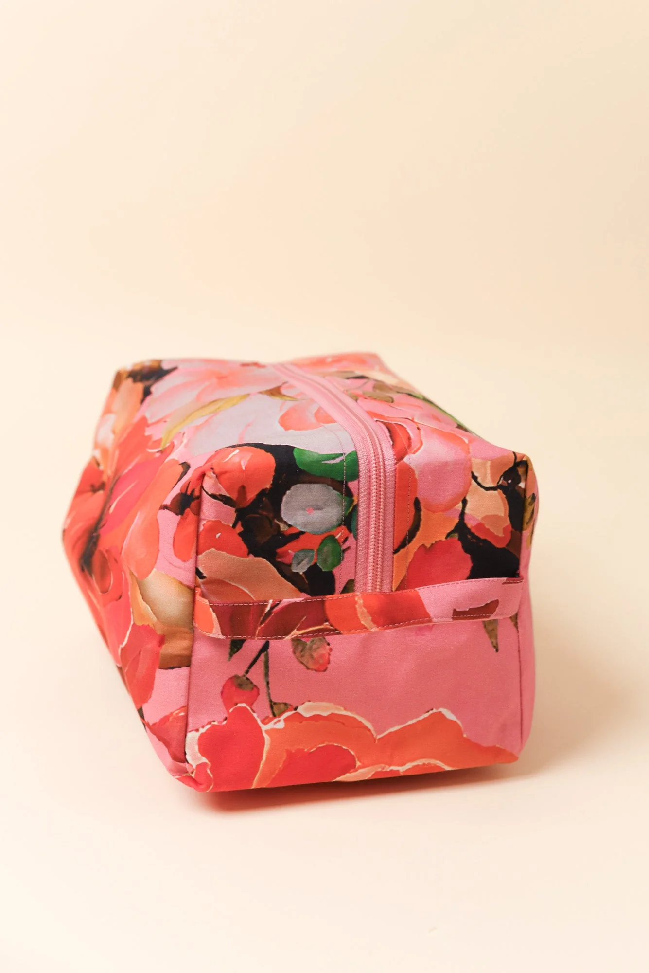 Selva Pink Rose Cotton Toiletry Bag - Image 2
