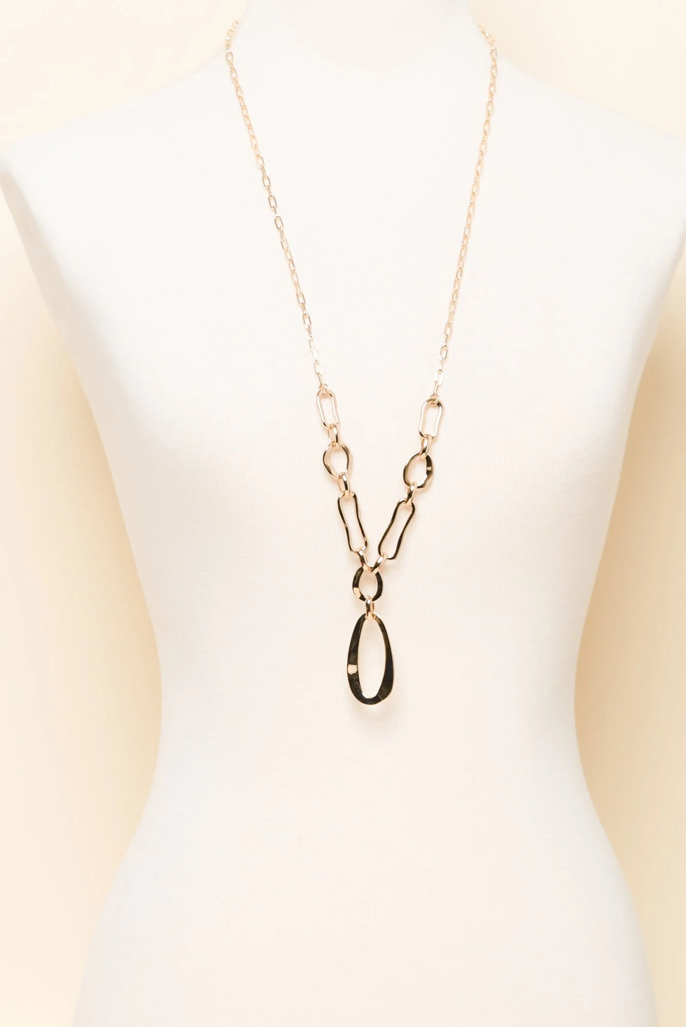 Seville Gold Chain Pendant Necklace - Image 2