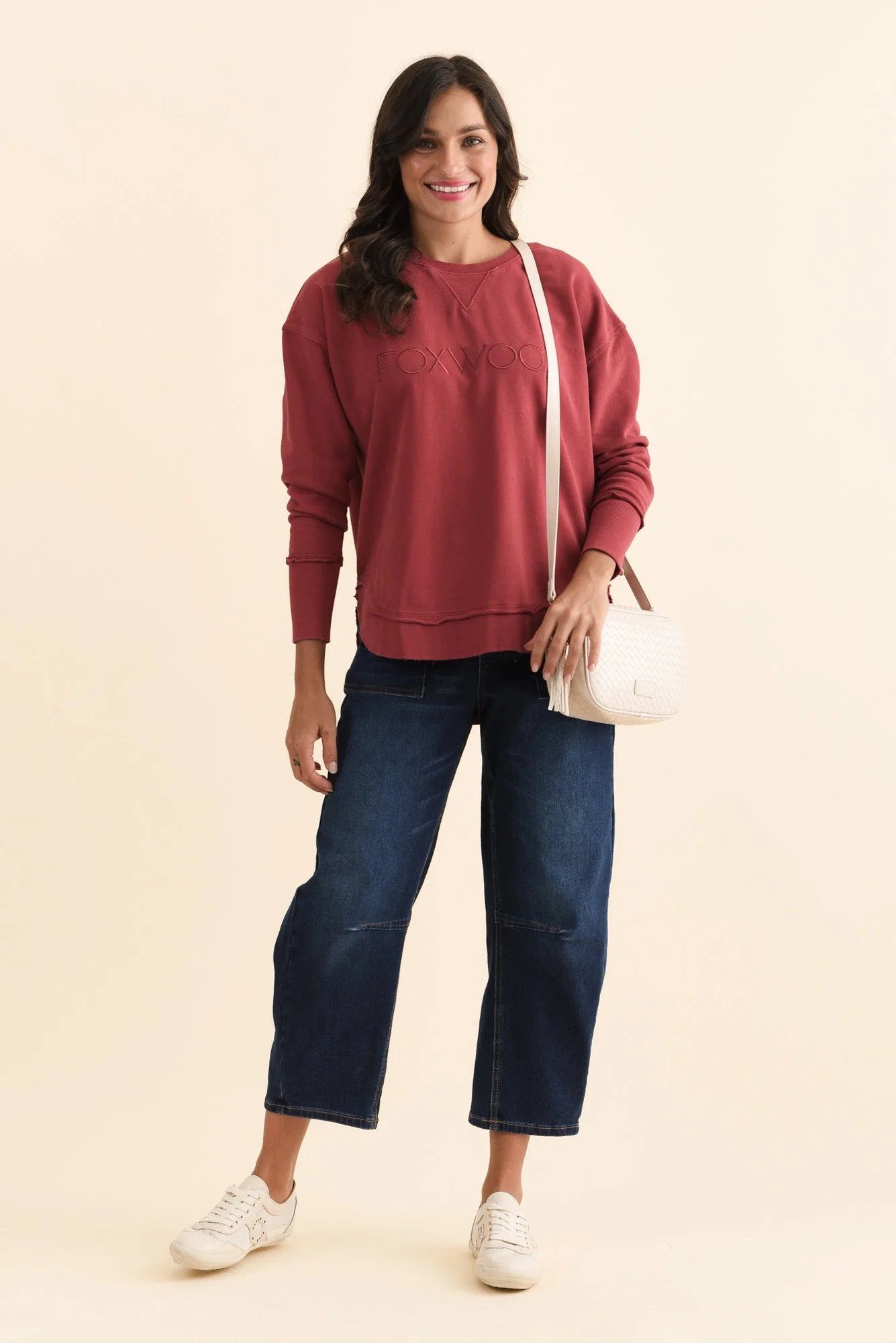 Simplified Cherry Crewneck Sweatshirt - Image 2