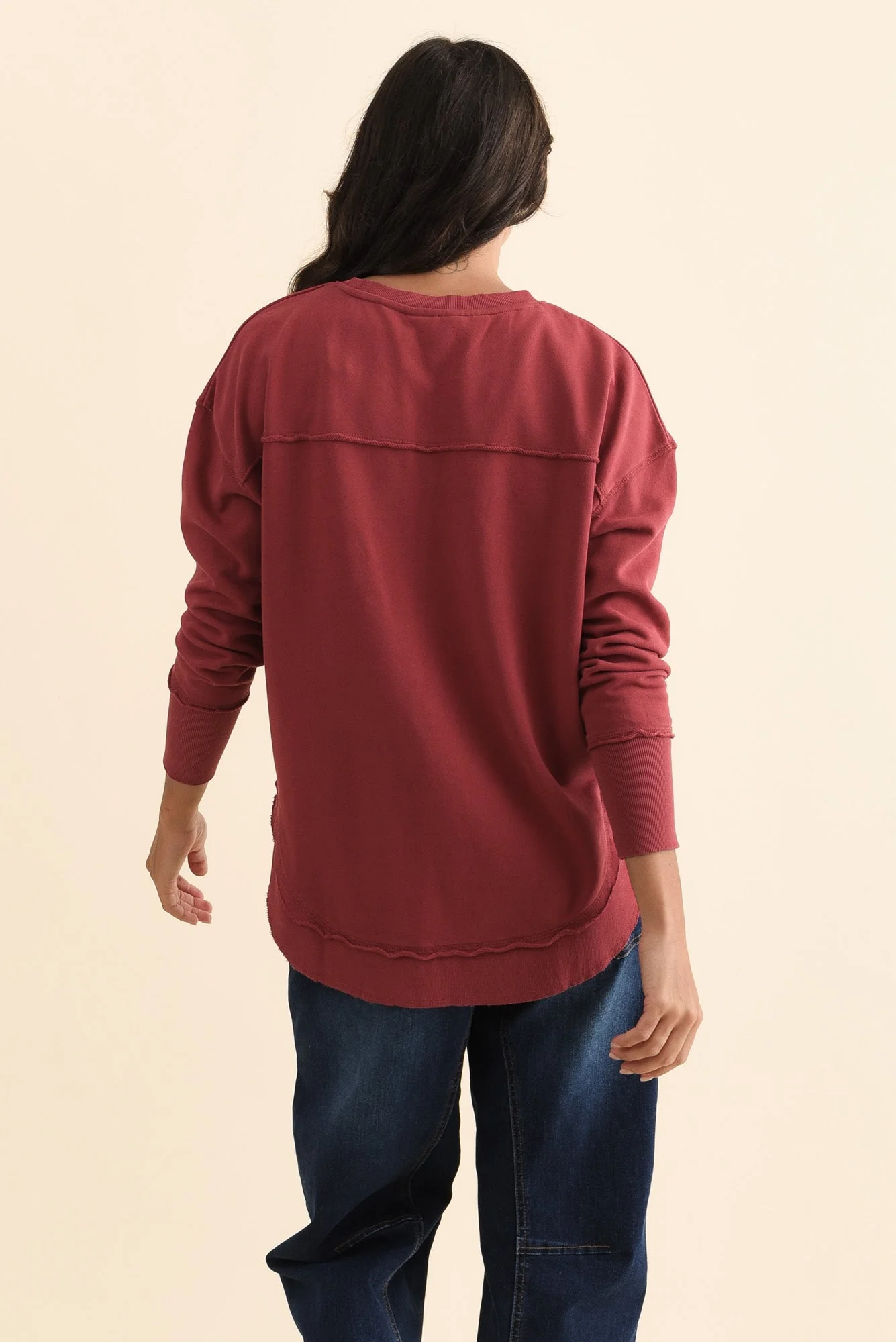 Simplified Cherry Crewneck Sweatshirt - Image 4