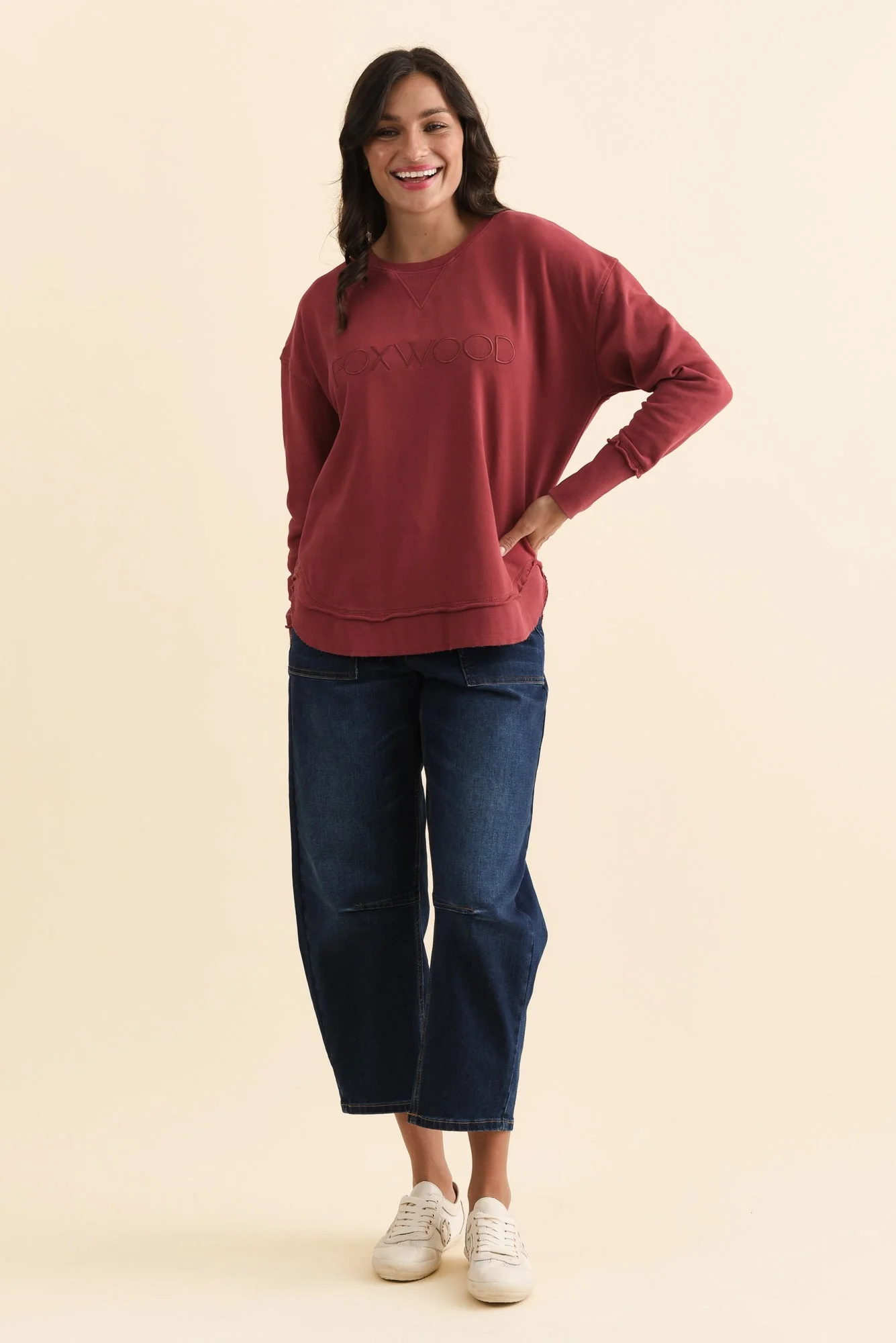 Simplified Cherry Crewneck Sweatshirt - Image 6