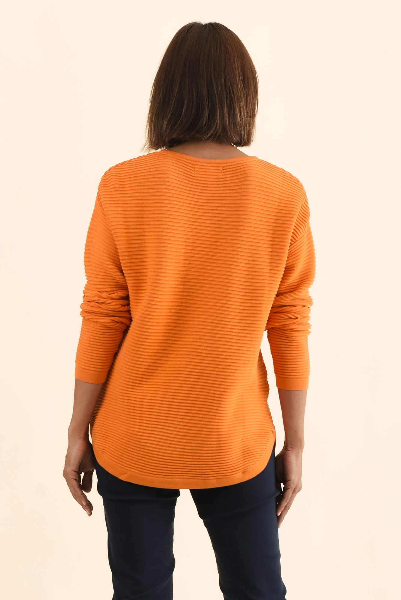 Somer Orange Organic Cotton Knit Jumper - Image 4