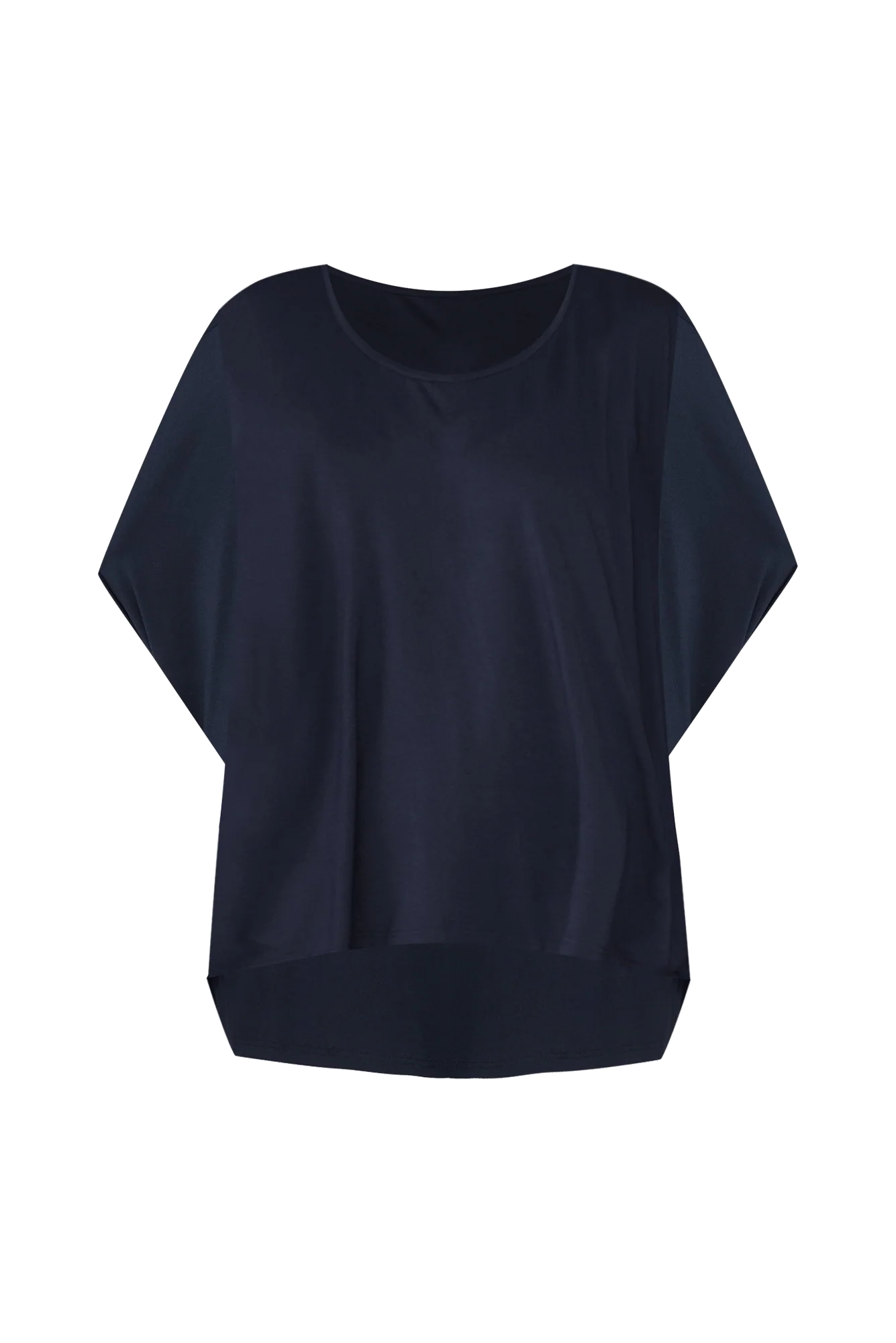 Sorronda Navy Bamboo Batwing Top - Image 3