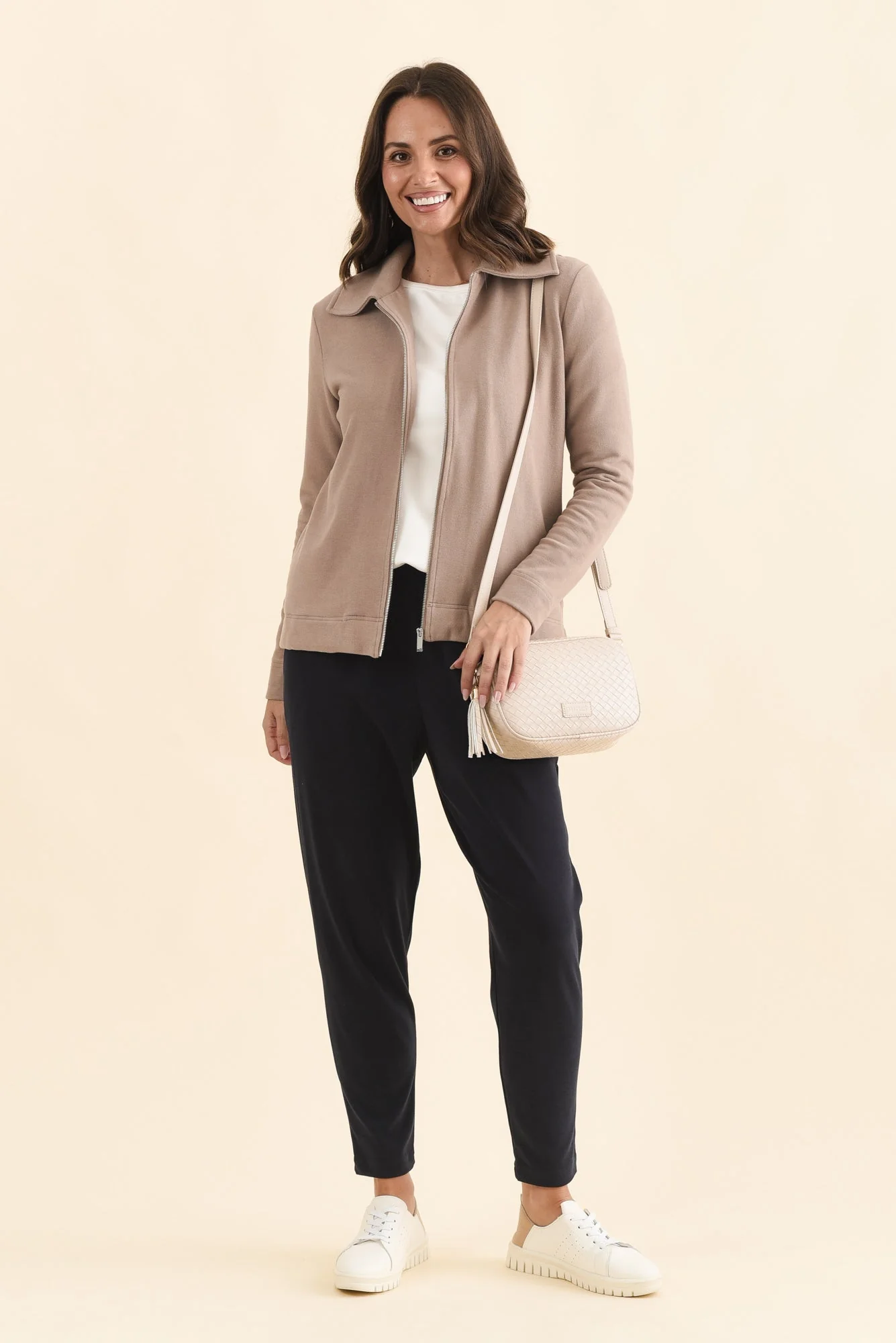 SuedeLuxe Navy Pocket Pants - Image 2