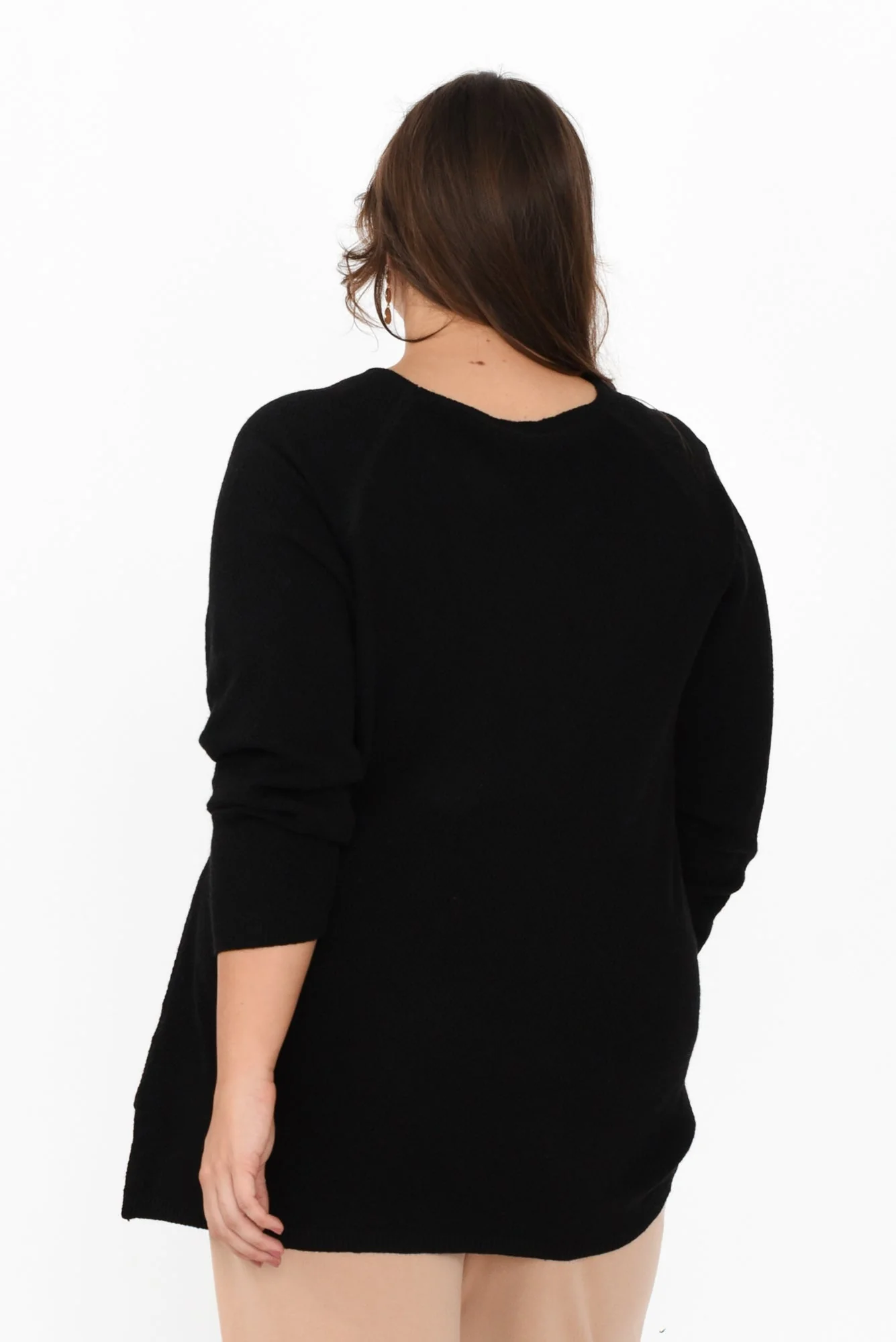 Sylvie Black Knit Sweater - Image 10