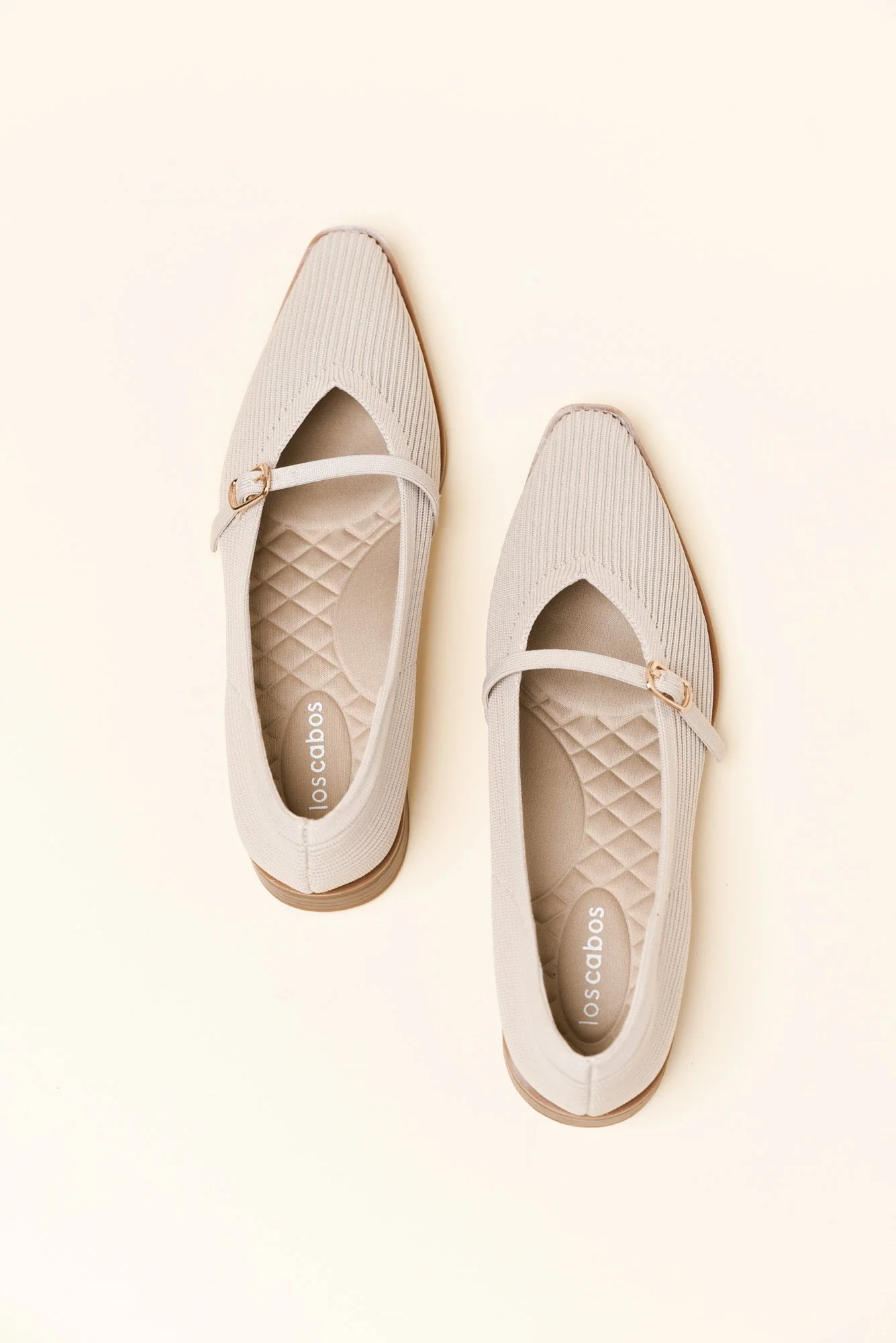 Syri Taupe Ballet Flat - Image 5