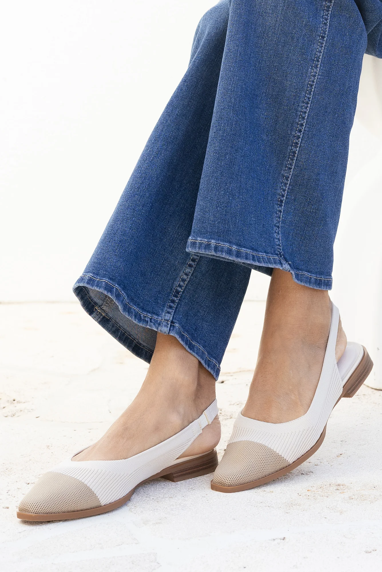 Syrita Taupe Slingback Mule - Image 2