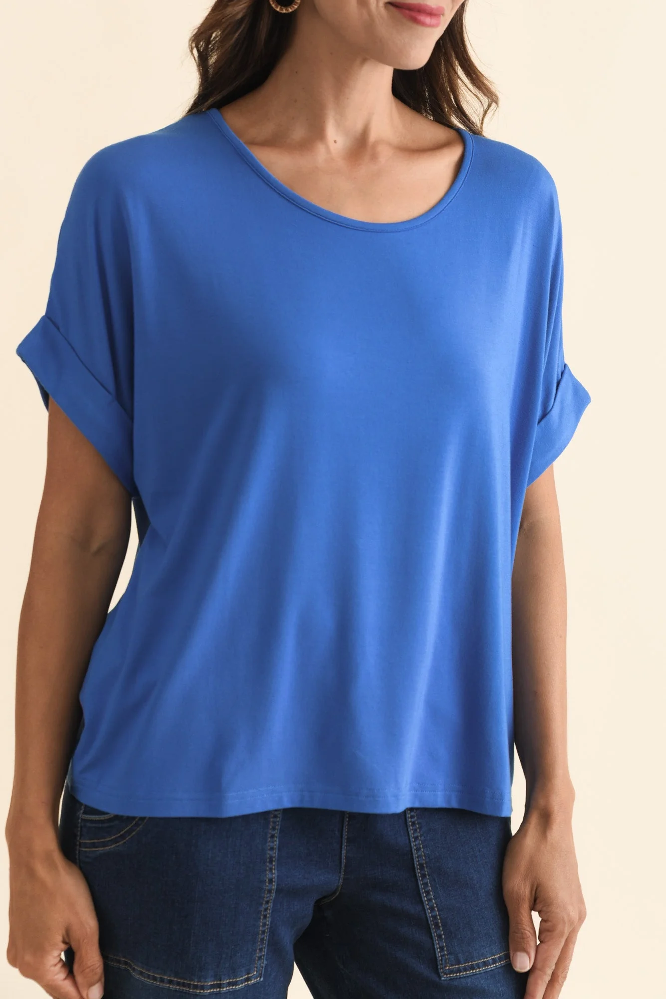 Talullah Blue Bamboo Top - Image 5